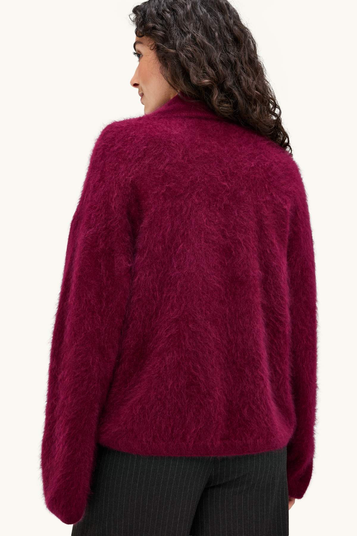 Cashmere jumper - bordeaux