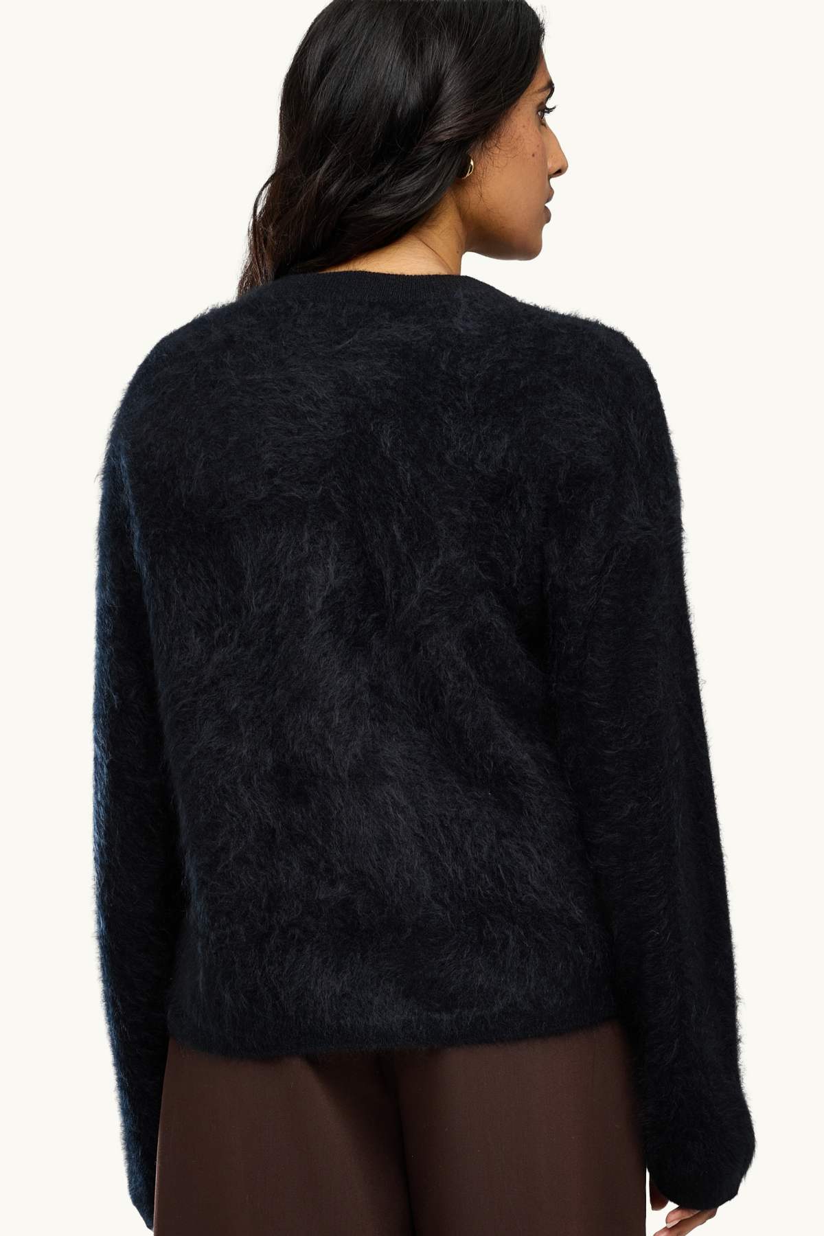 Cashmere jumper - black
