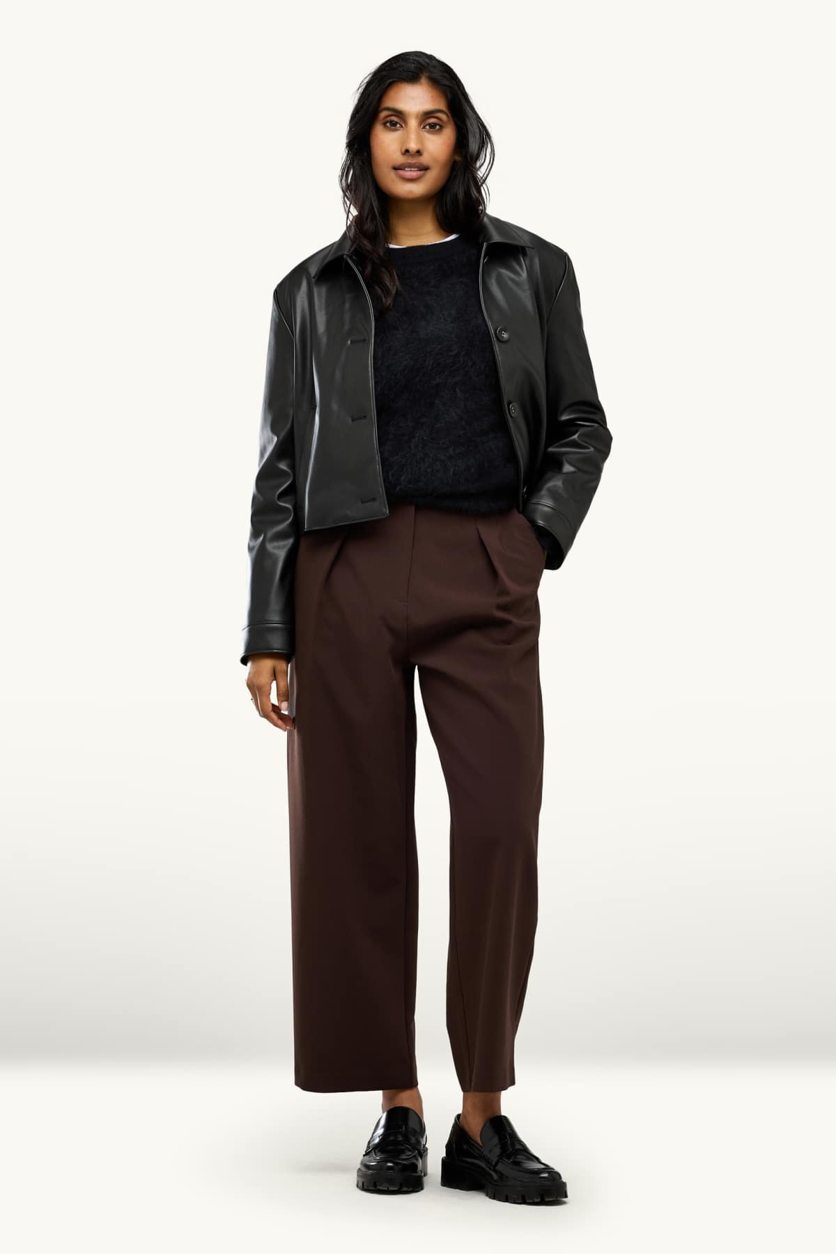 Cashmere jumper - black