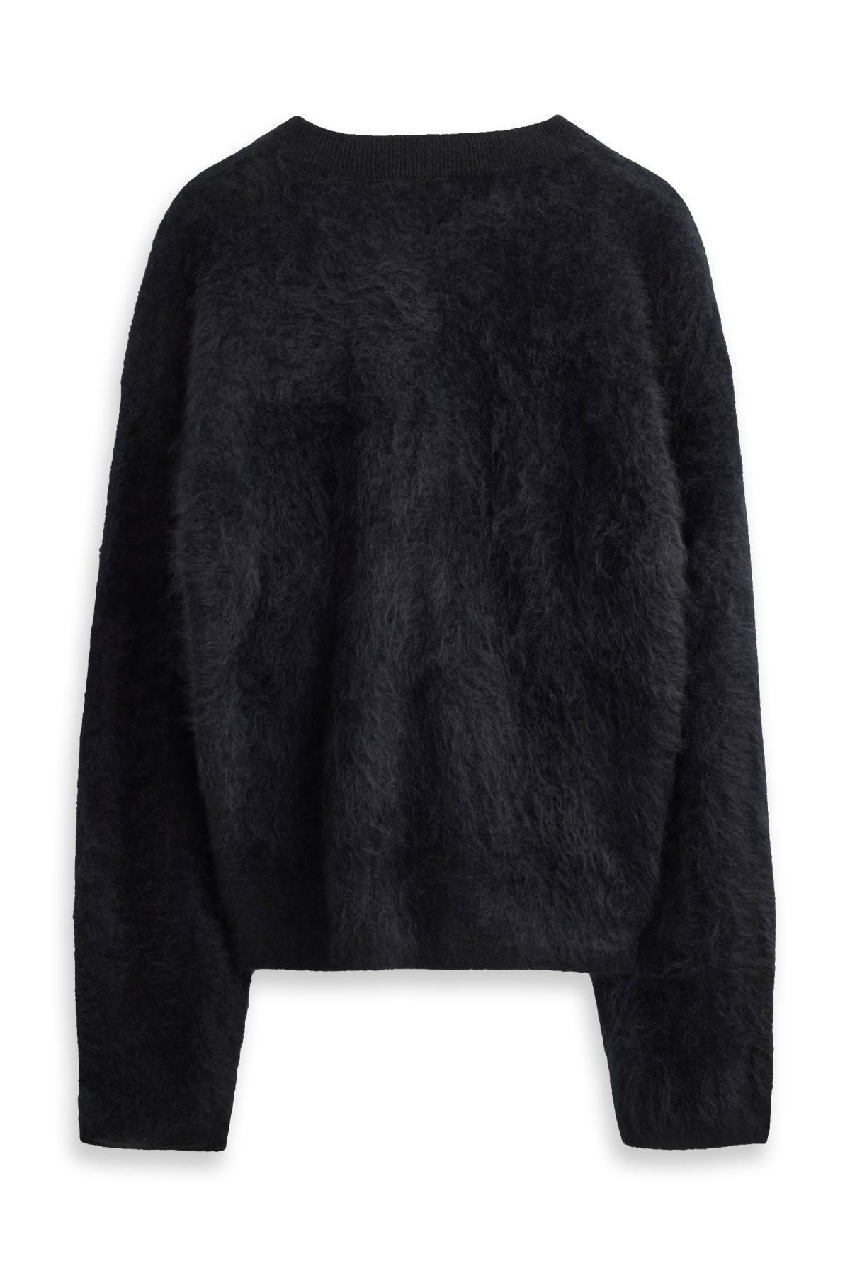 Cashmere jumper - black