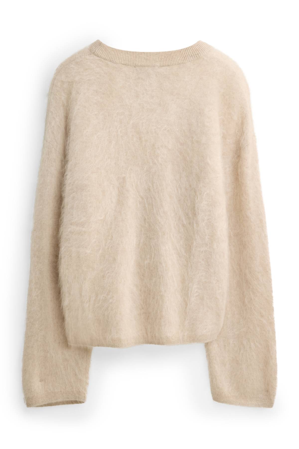 Cashmere jumper - light beige