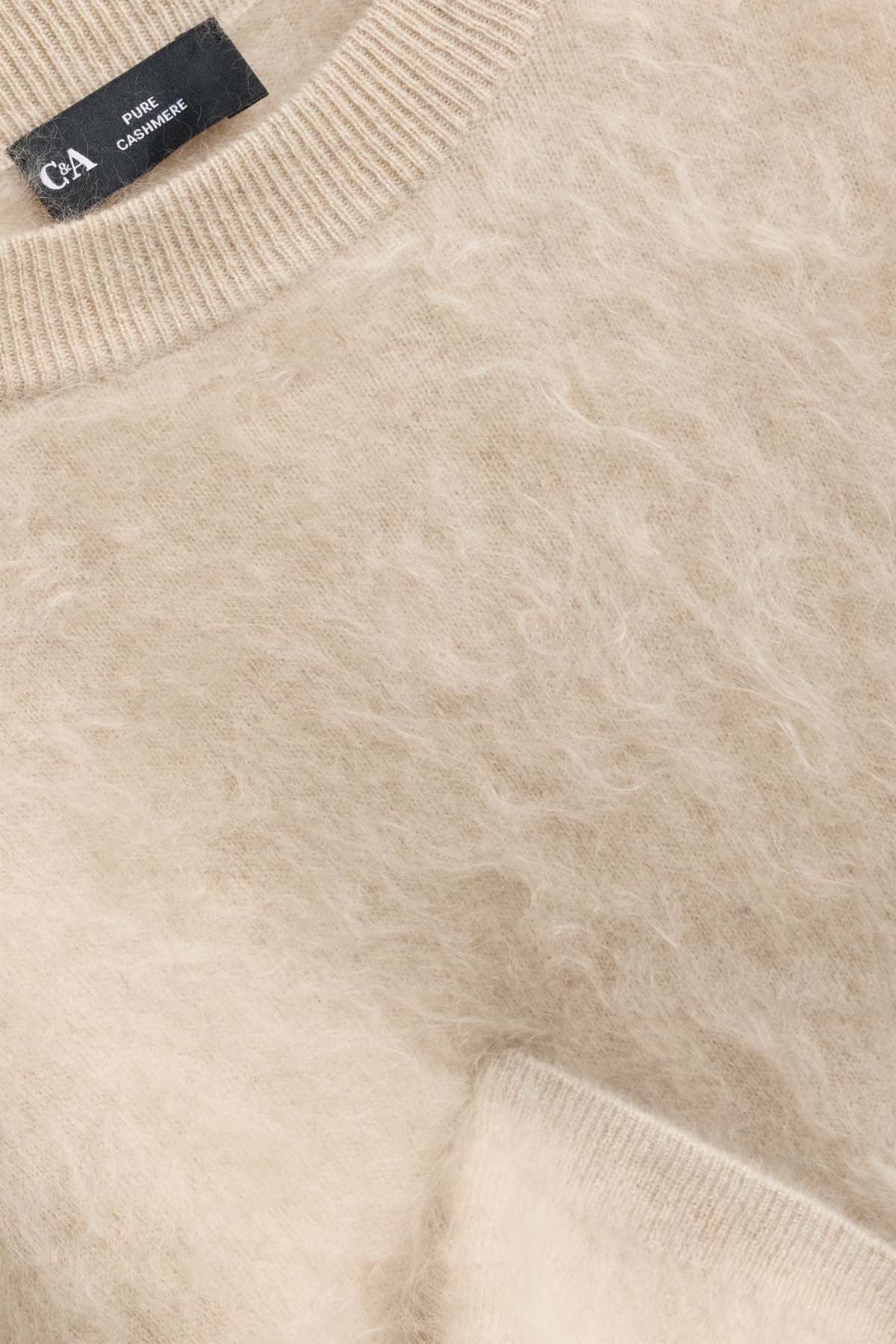 Cashmere jumper - light beige