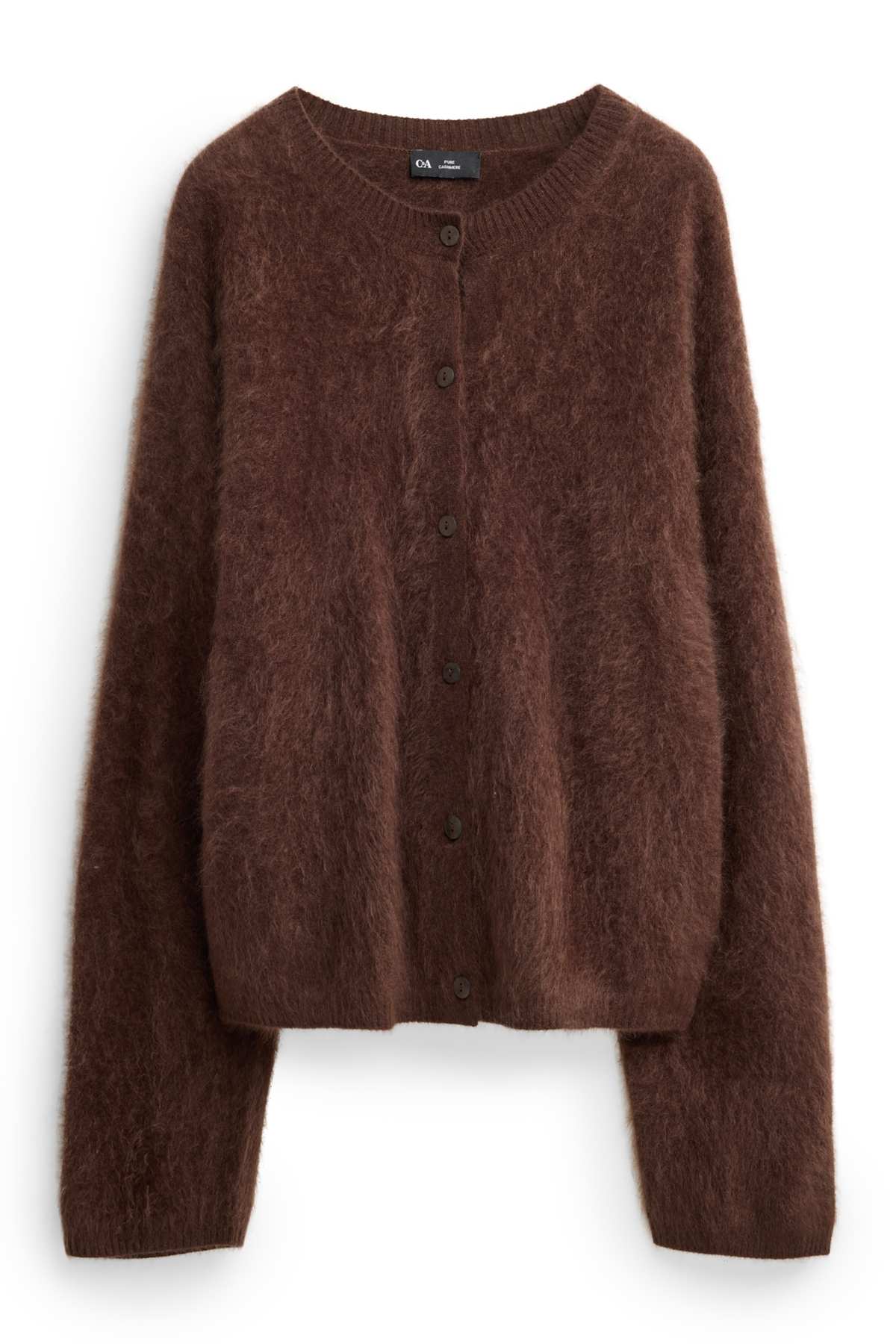 Cashmere cardigan - brown