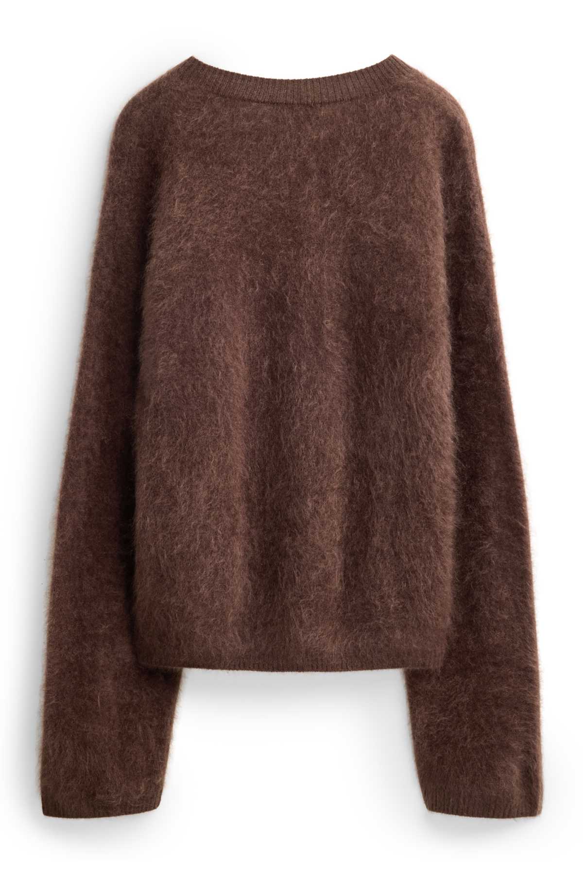 Cashmere cardigan - brown