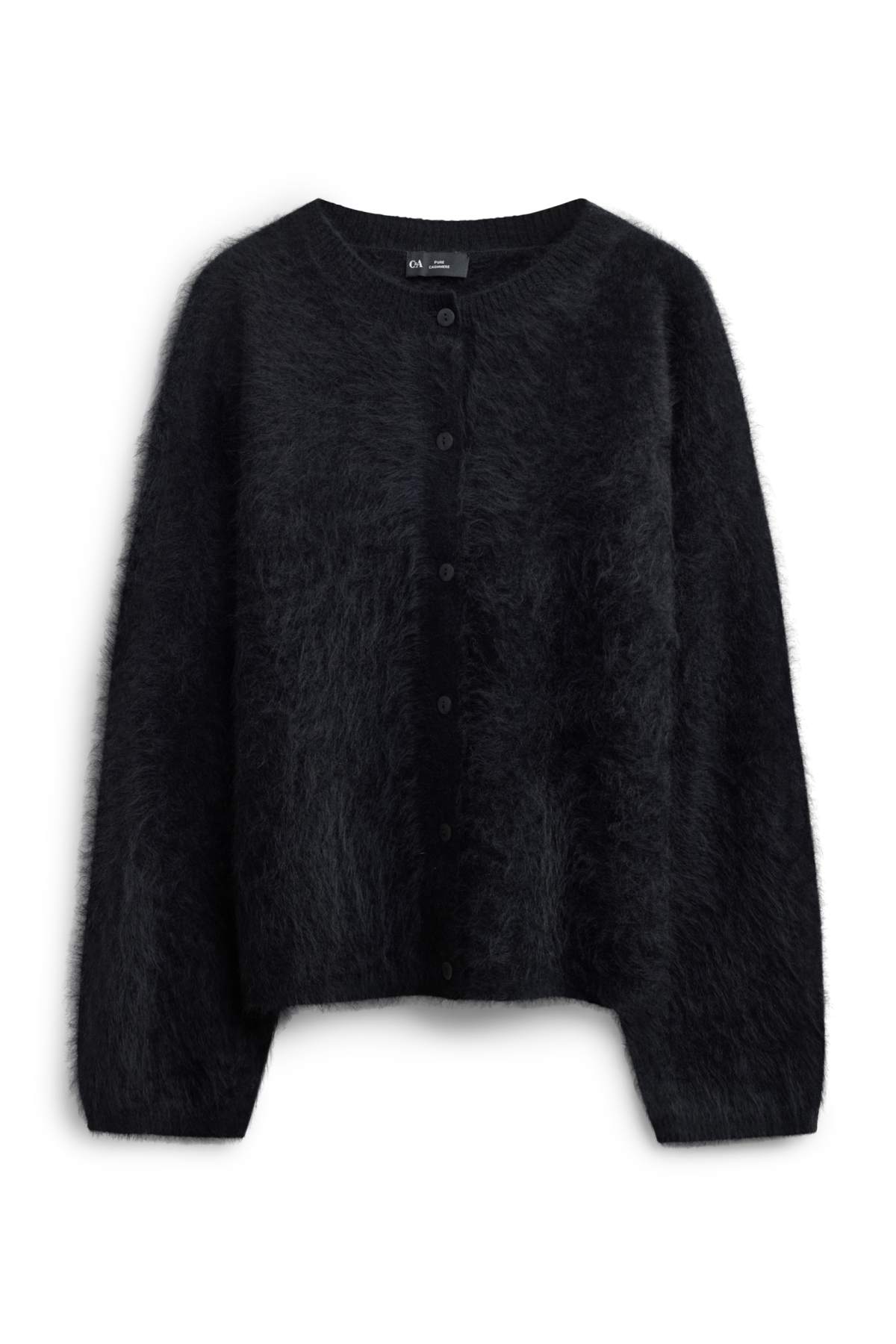 Cashmere cardigan - black