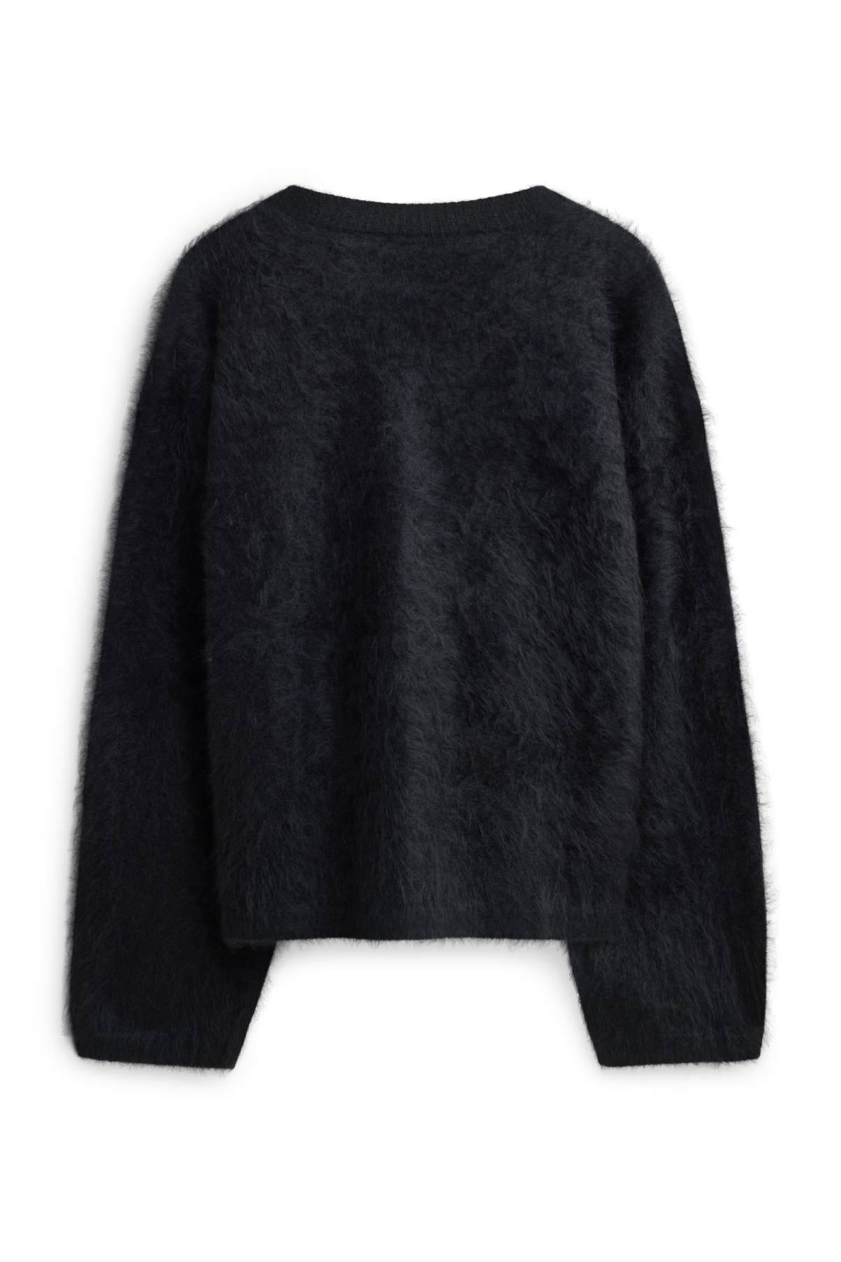 Cashmere cardigan - black