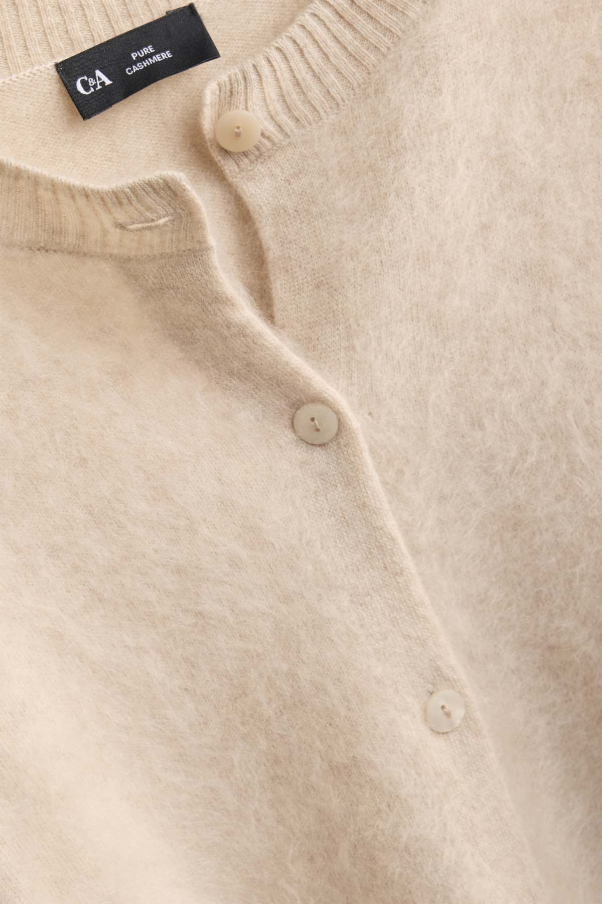 Cashmere cardigan - cremewhite