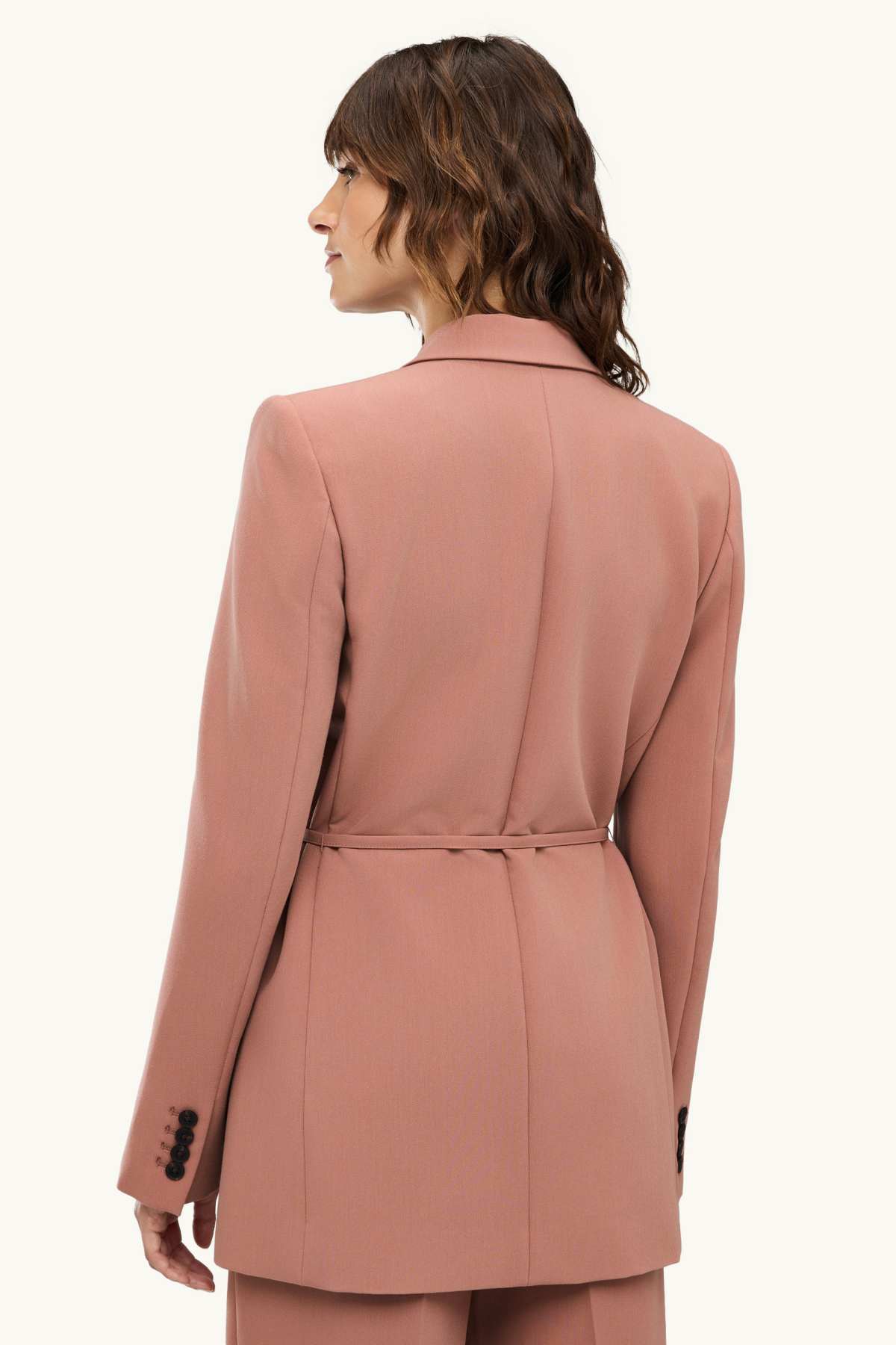 Long blazer - regular fit - rose