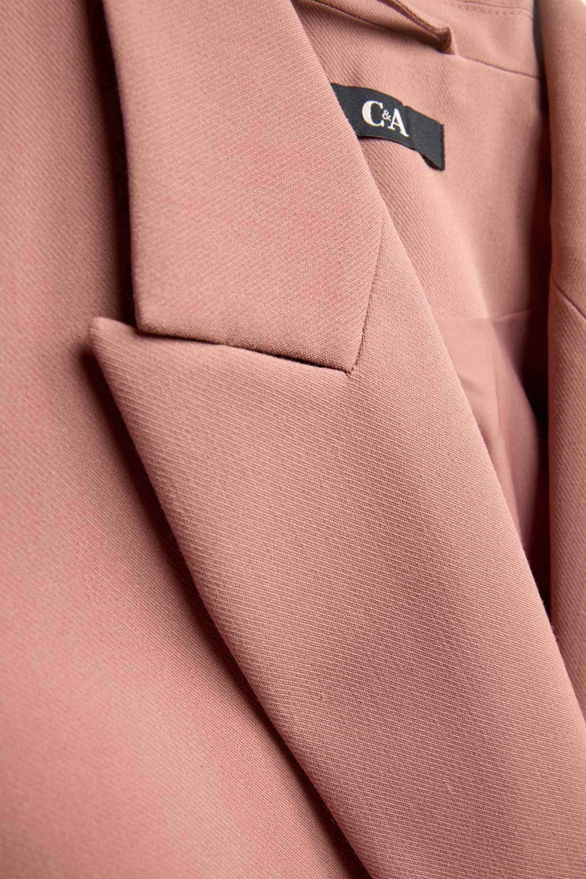 Long blazer - regular fit - rose