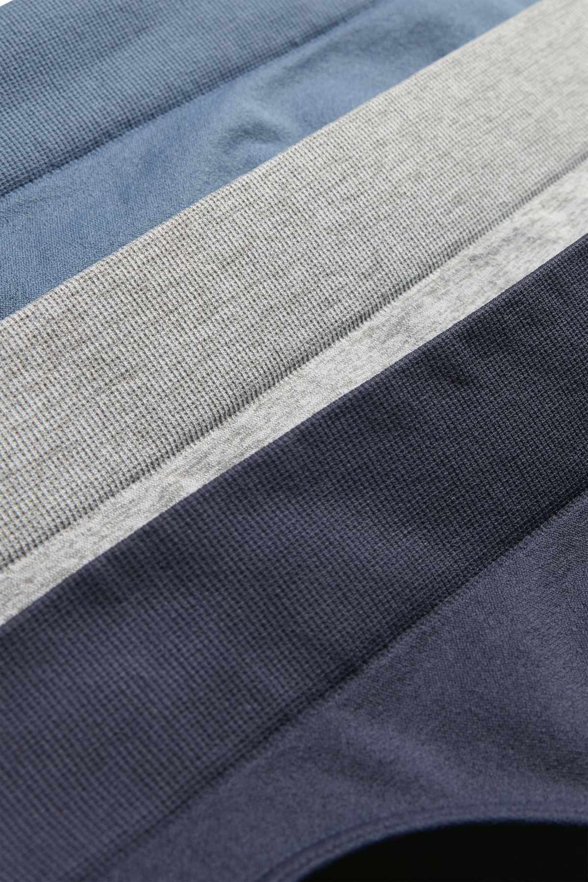 Multipack of 3 - knickers - seamless - blue / dark blue