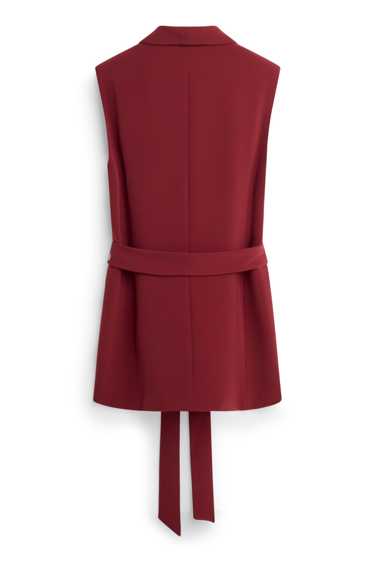 Business waistcoat - regular fit - bordeaux