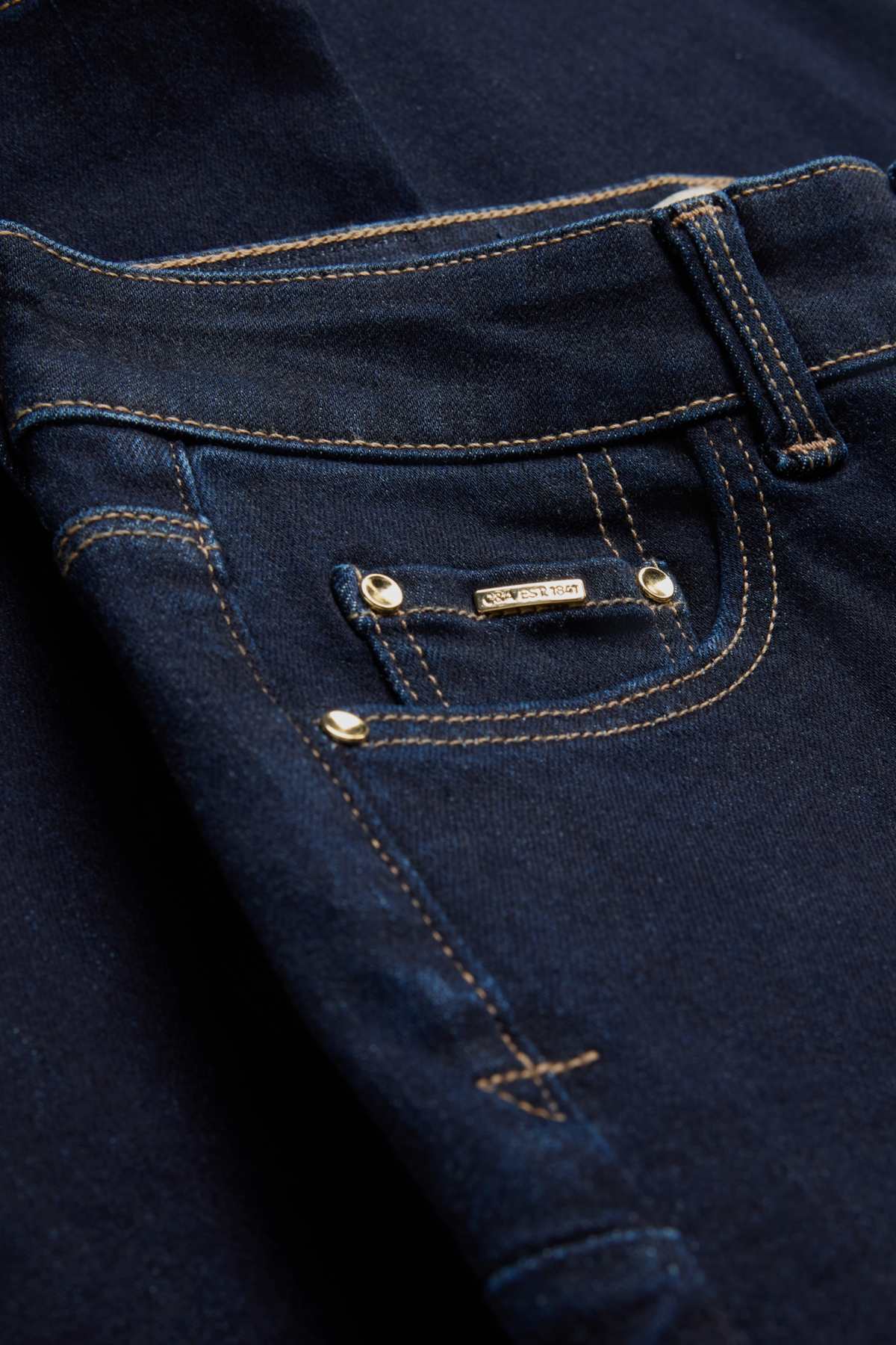 Bootcut jeans - mid-rise waist - shaping jeans - LYCRA® - denim-dark blue
