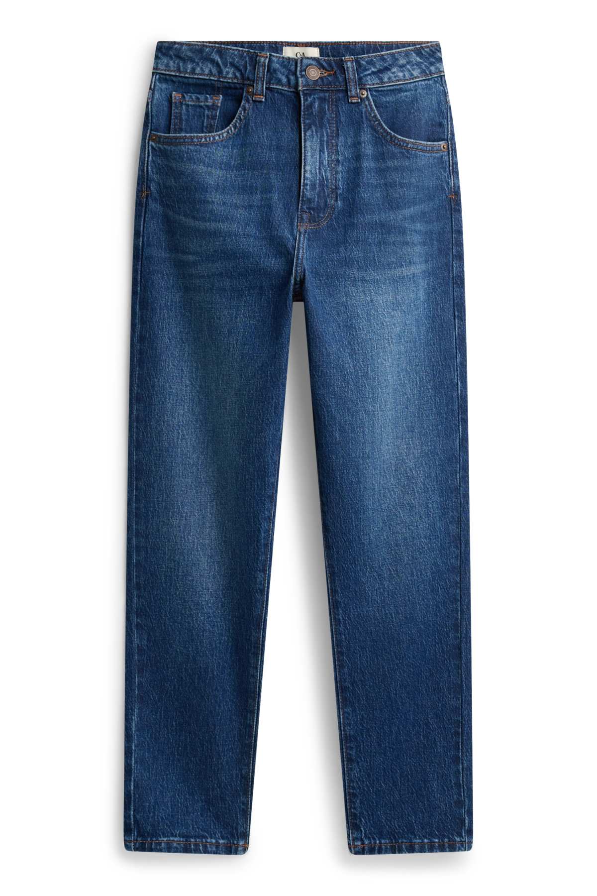 Mom jeans - high waist - LYCRA® - blue denim