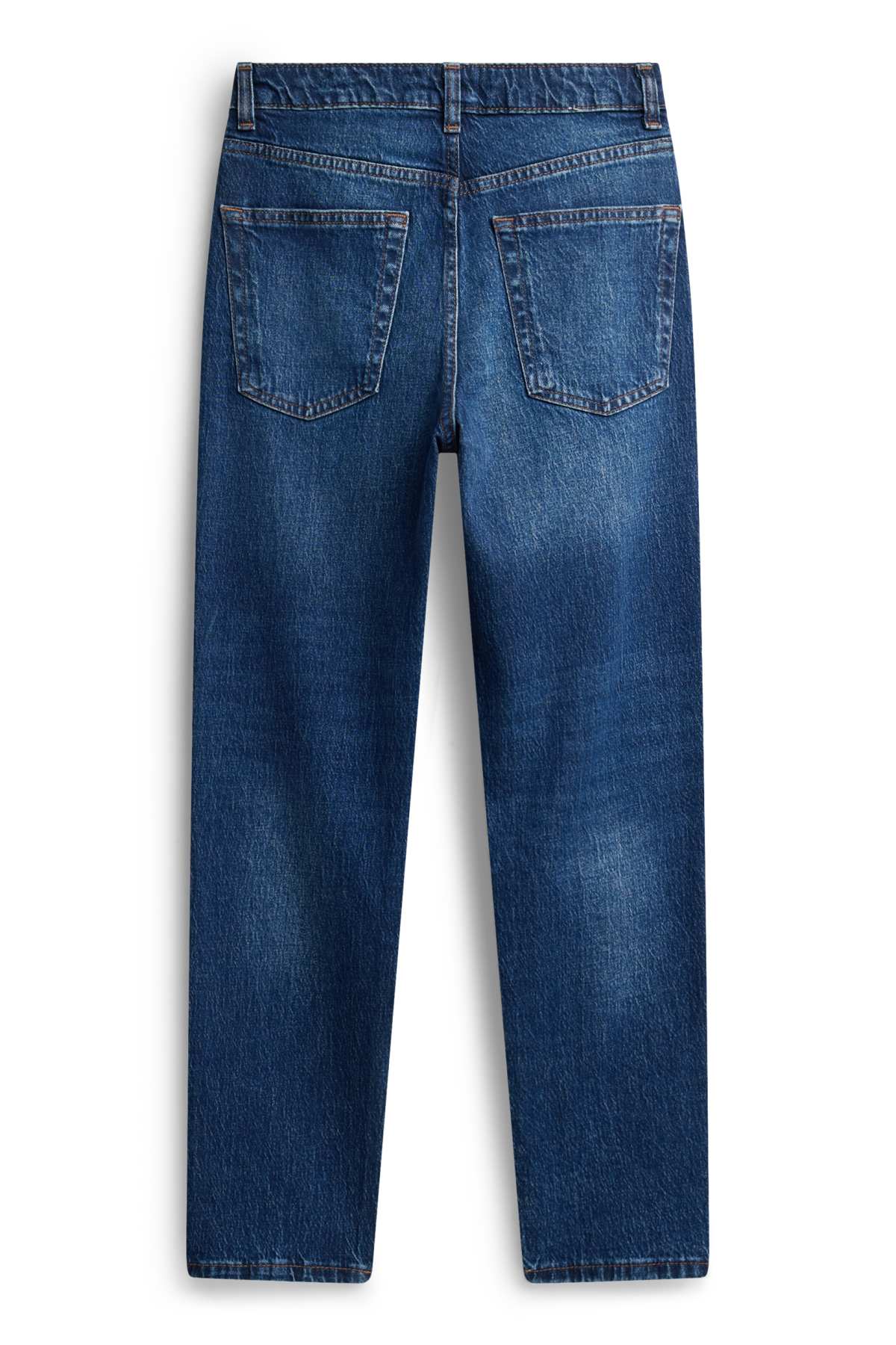Mom jeans - high waist - LYCRA® - blue denim