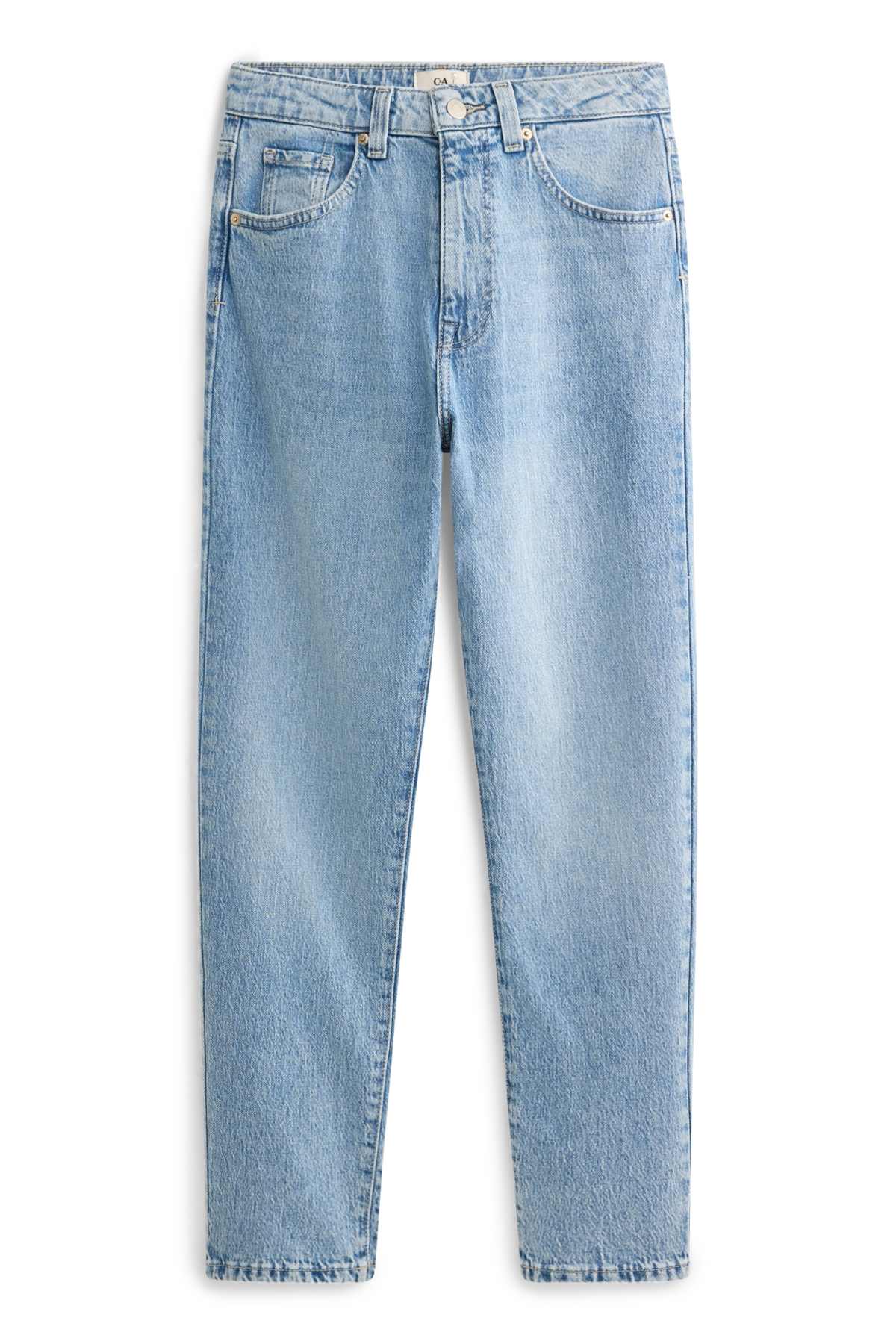 Mom jeans - high waist - LYCRA® - denim-light blue