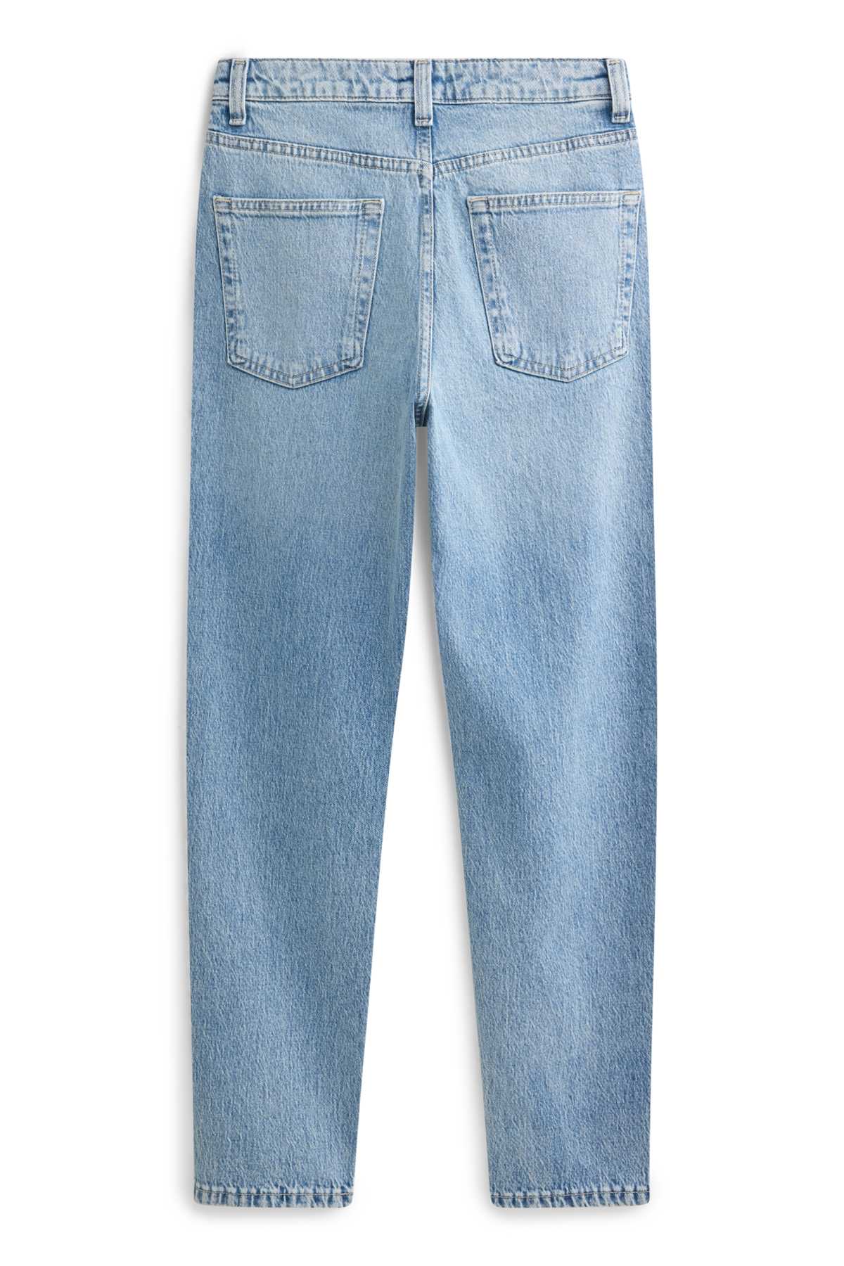 Mom jeans - high waist - LYCRA® - denim-light blue