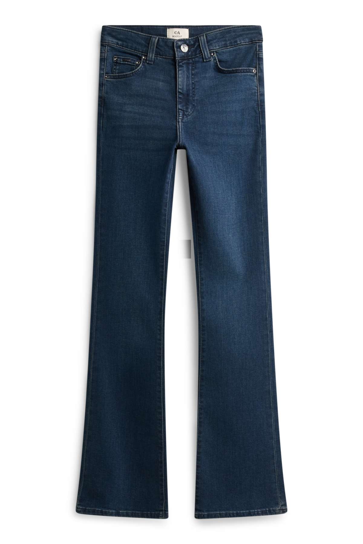 Bootcut jeans - mid-rise waist - LYCRA® - denim-dark blue