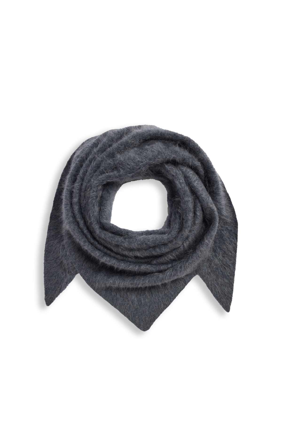 Cashmere scarf - gray-melange