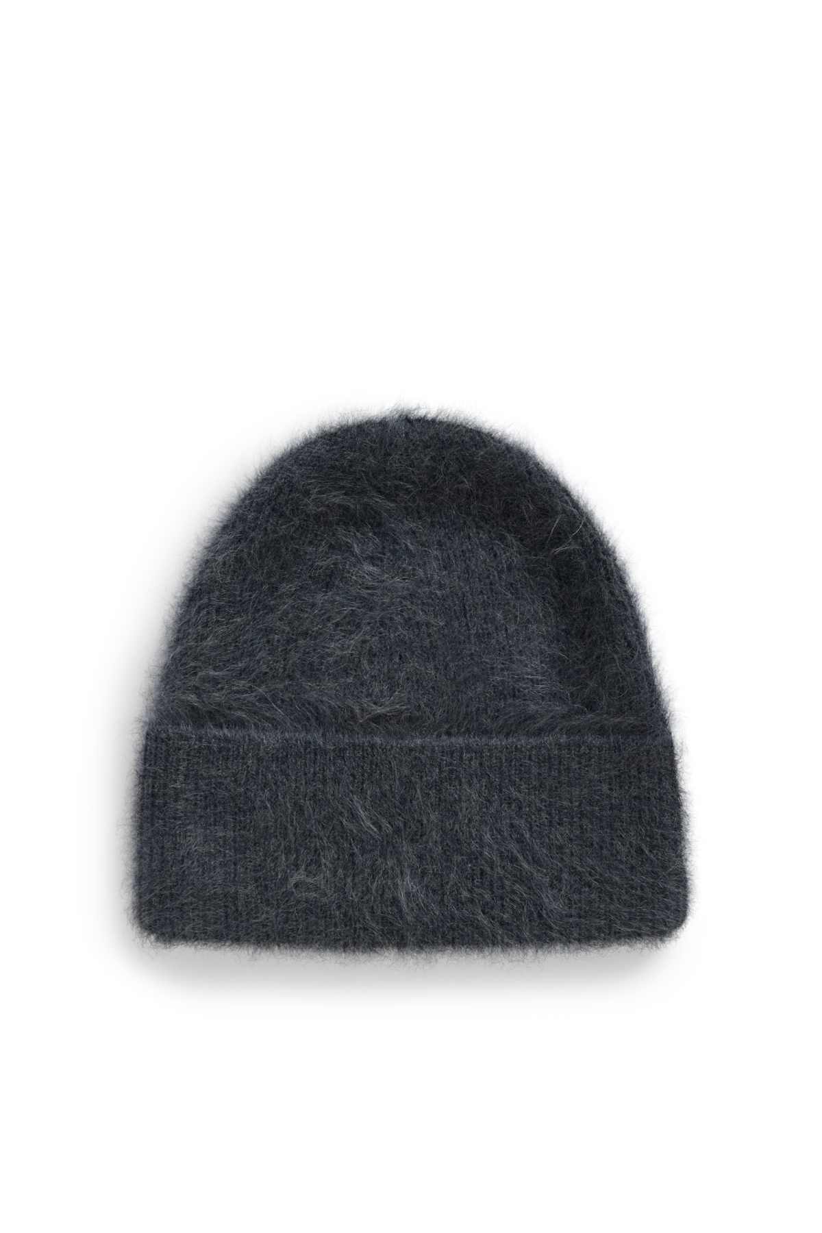 Cashmere hat - dark gray