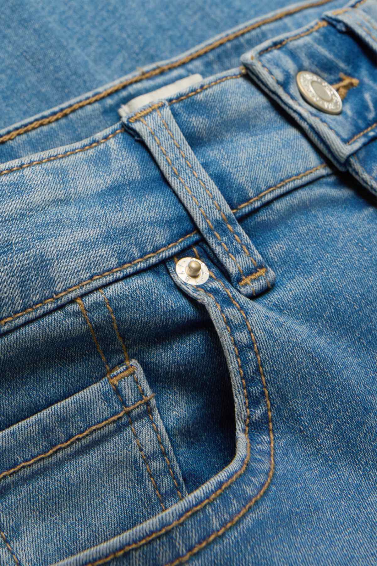 Bootcut jeans - high waist - blue denim
