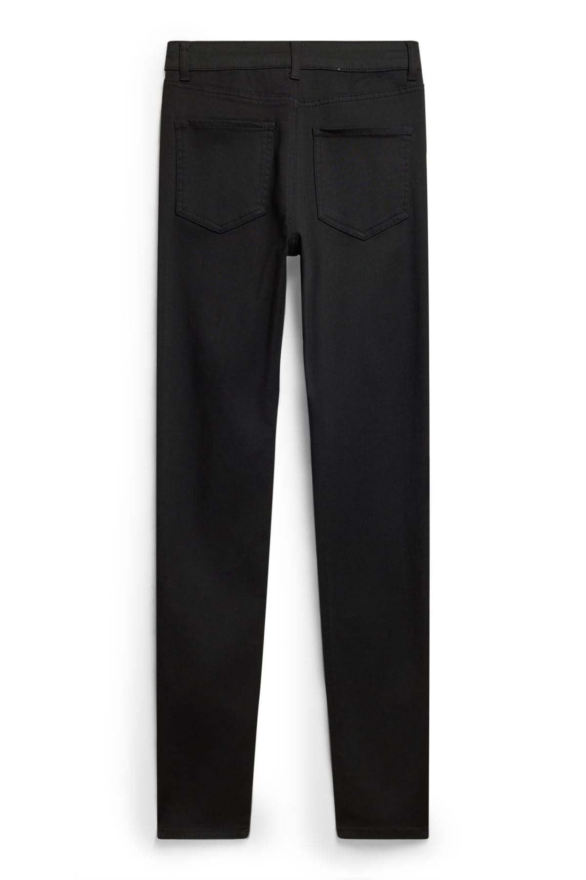 Slim jeans - high waist - black
