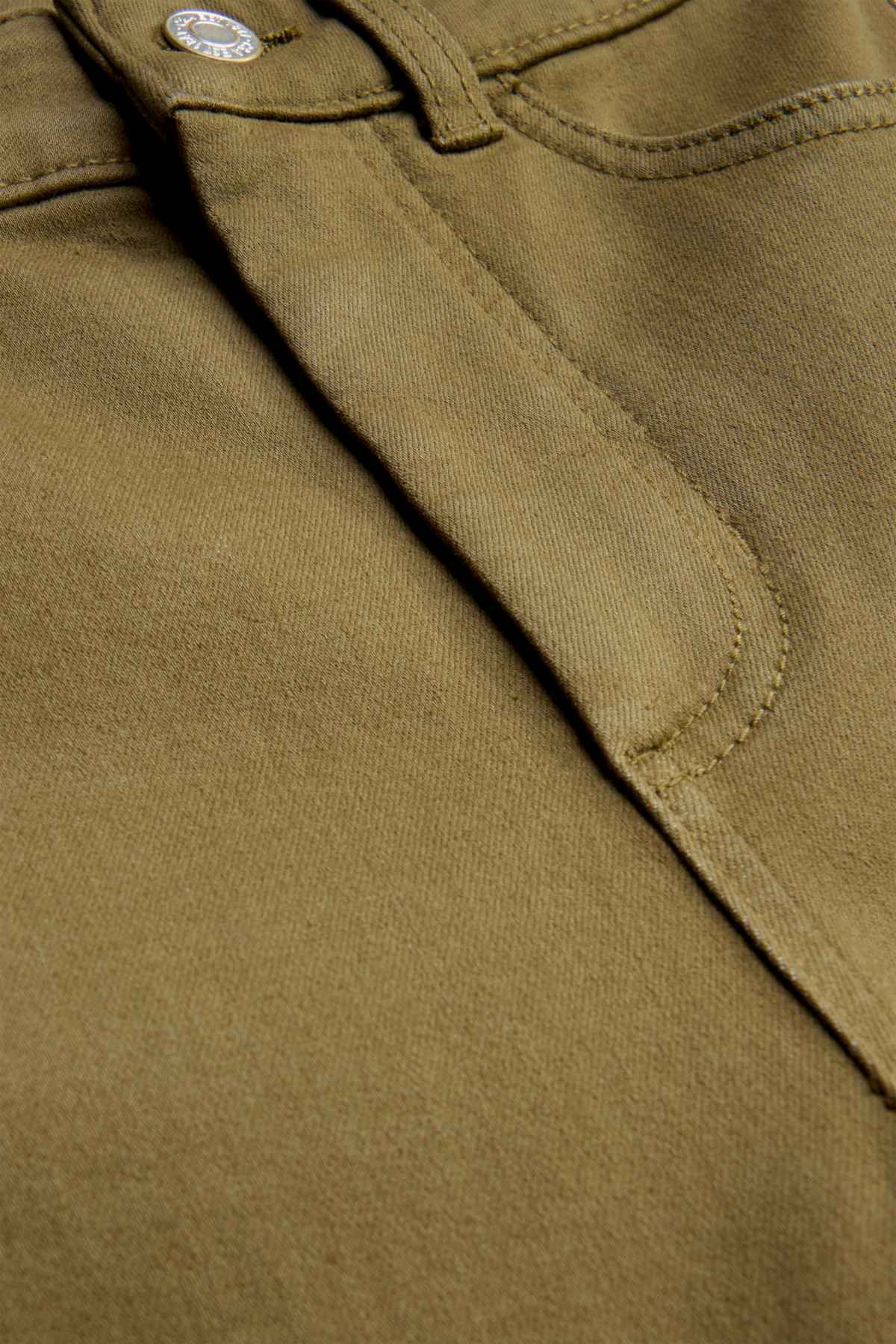 Jegging jeans - high waist - khaki