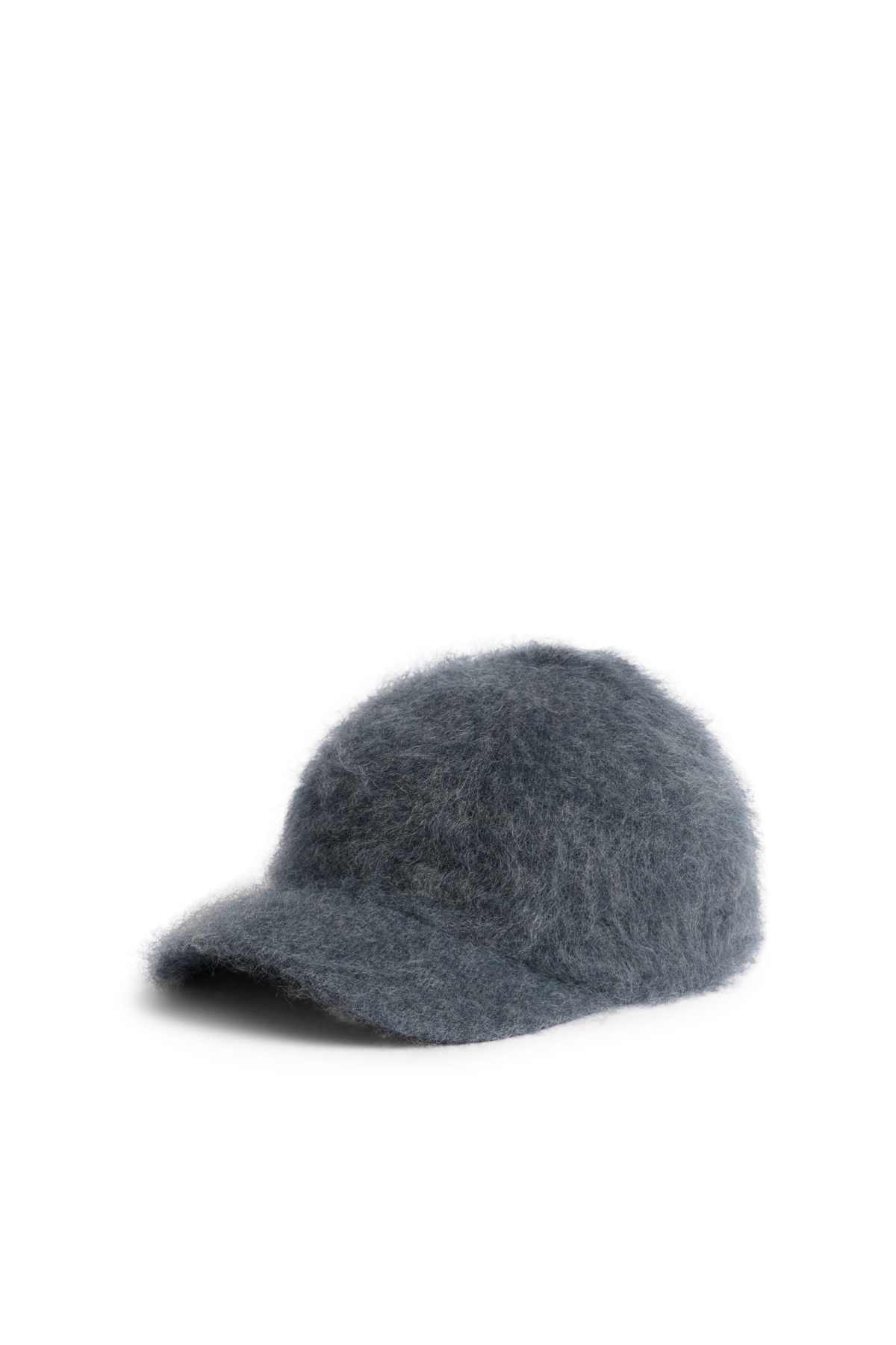 Cashmere cap - blue / gray