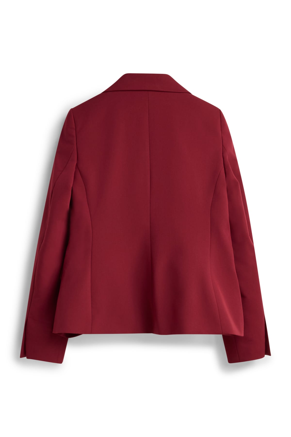Business blazer - fitted - red