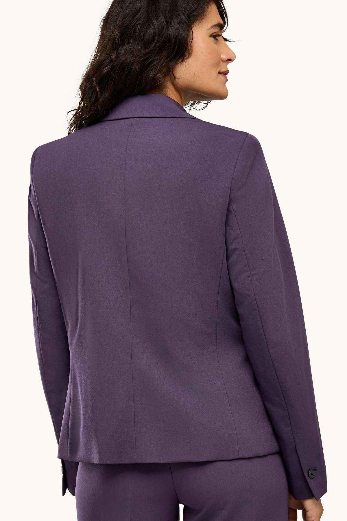 Business blazer - fitted - violet