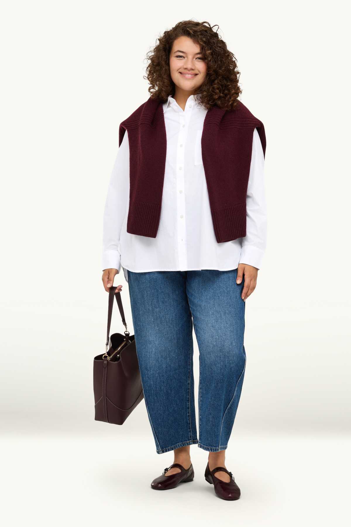 Shirt blouse - white