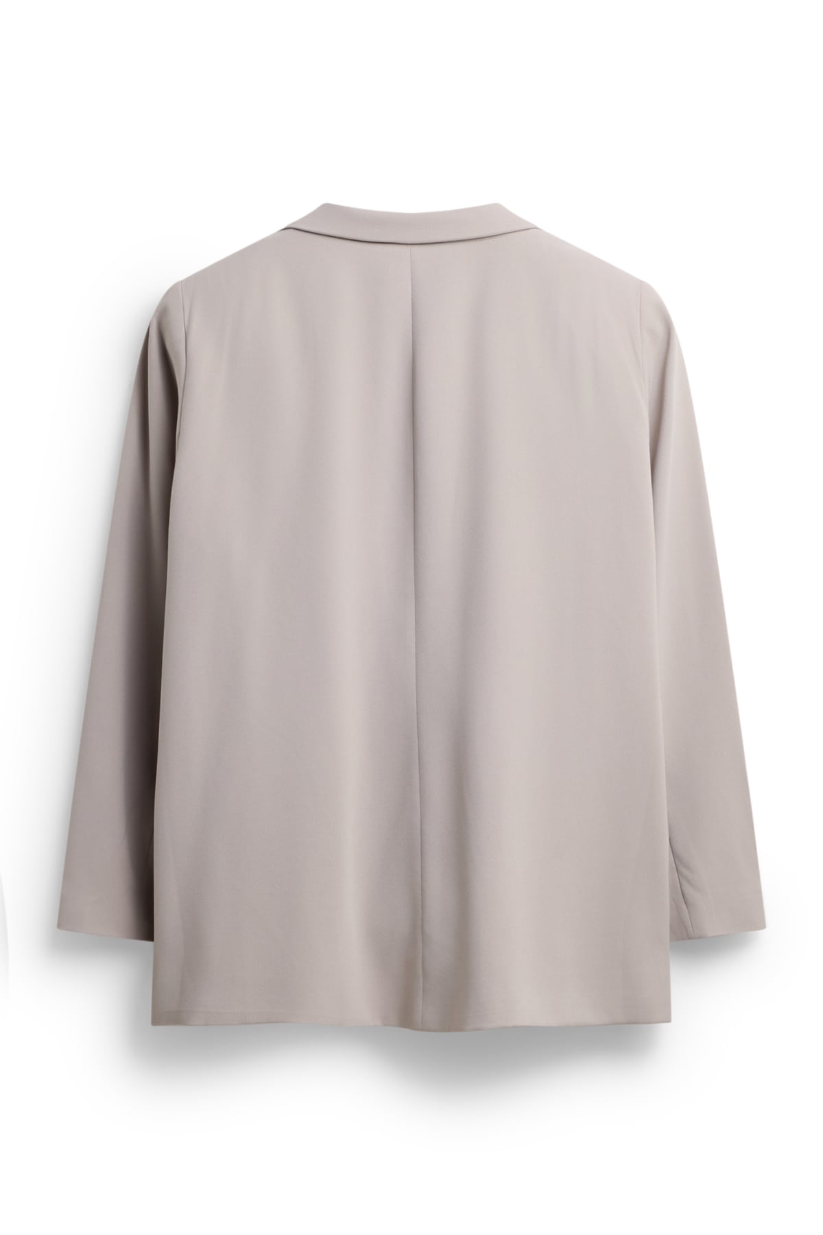 Long blazer - regular fit - light beige