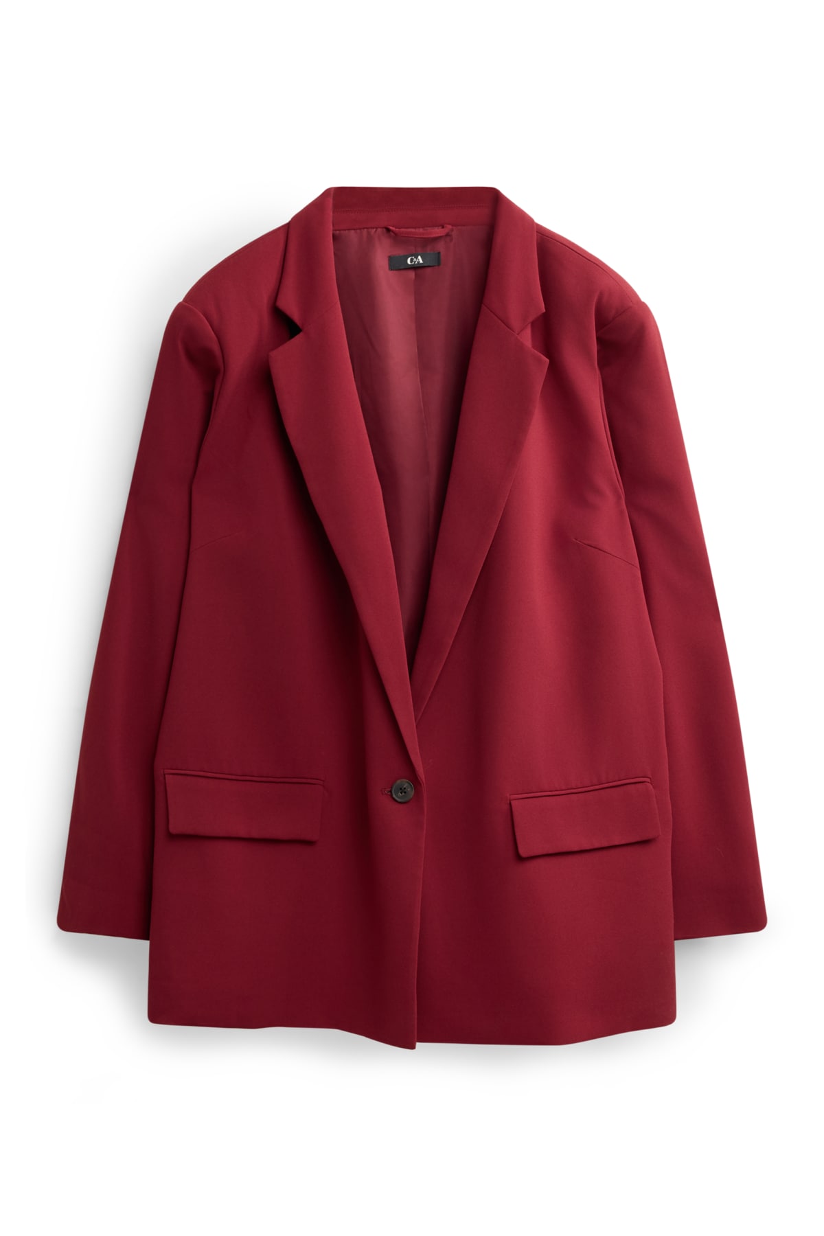 Long blazer - regular fit - red