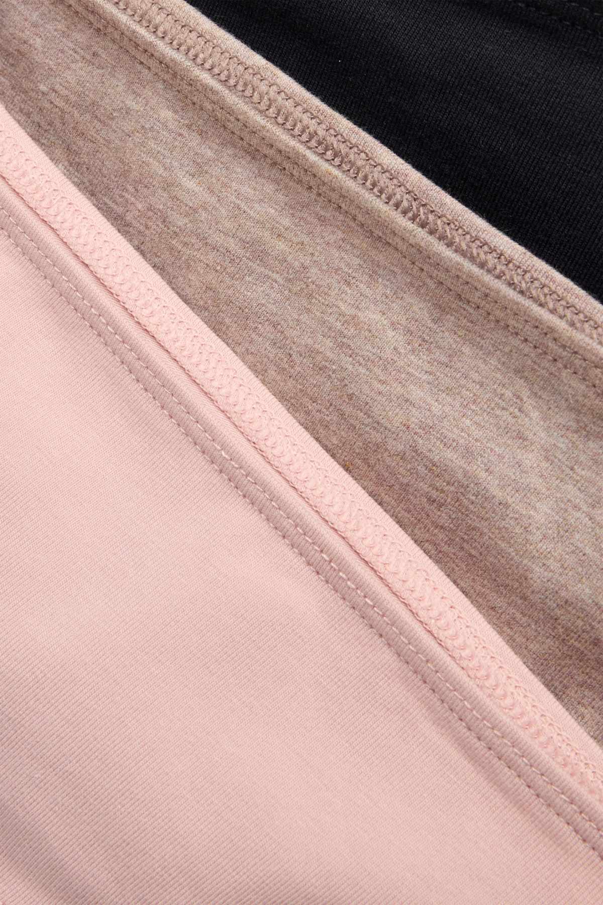 Multipack of 3 - knickers - rose / beige