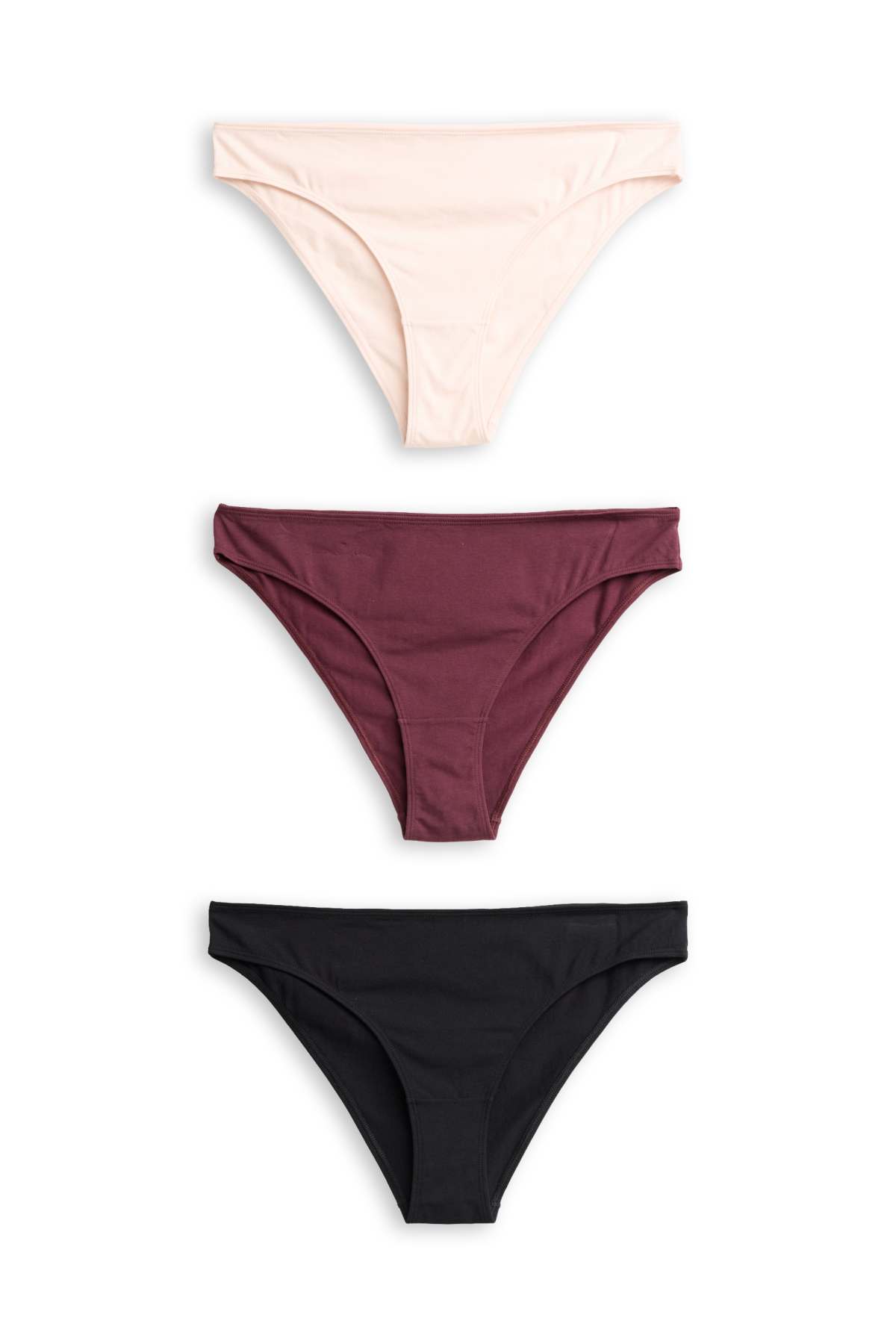 Multipack of 3 - knickers - bordeaux