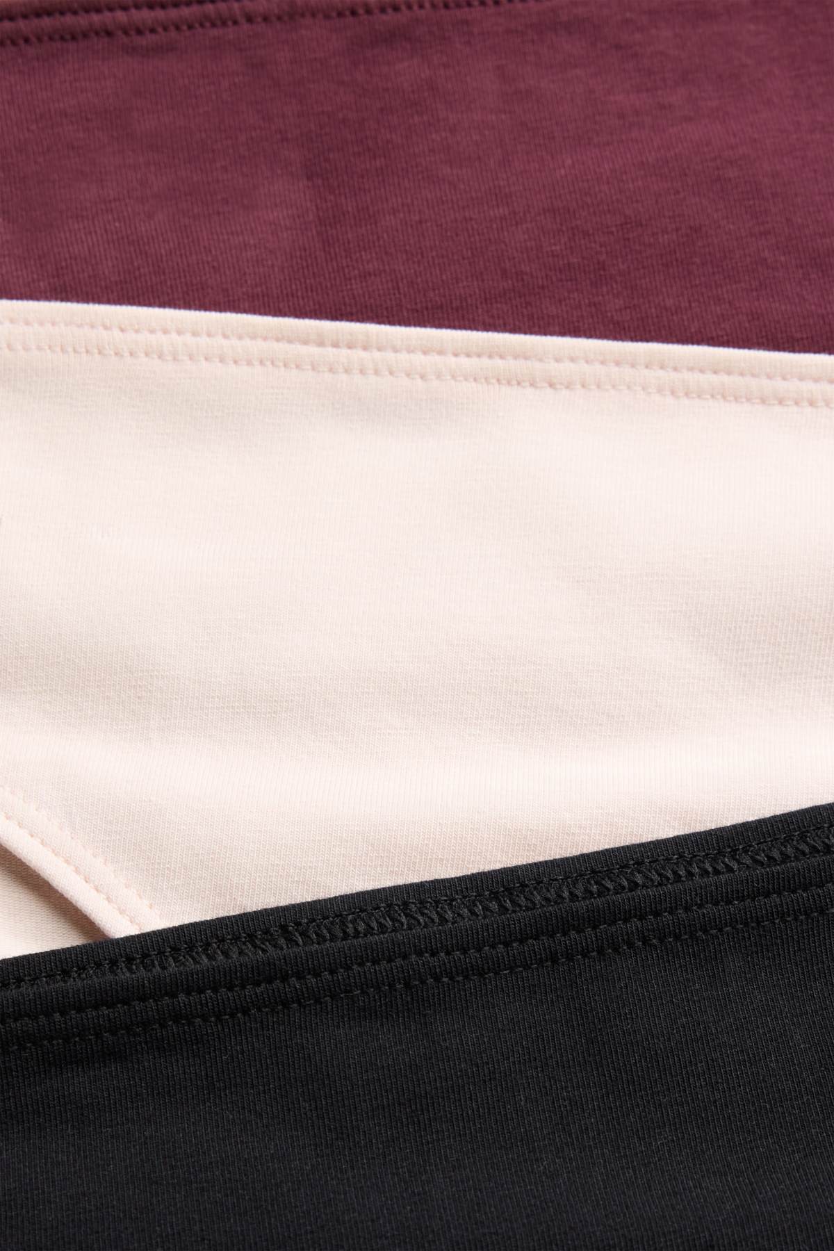 Multipack of 3 - knickers - bordeaux