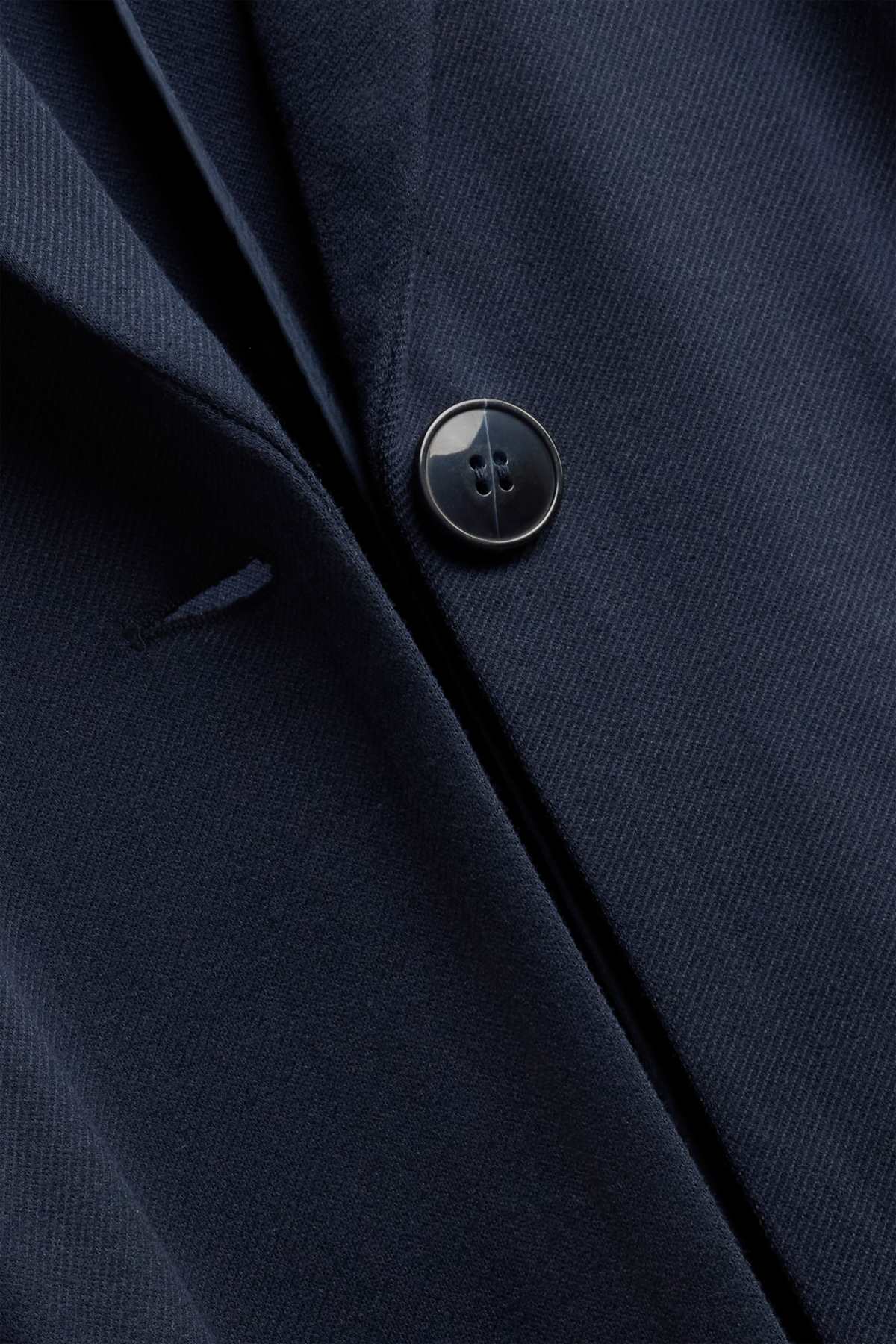 Long blazer - curvy fit - dark blue