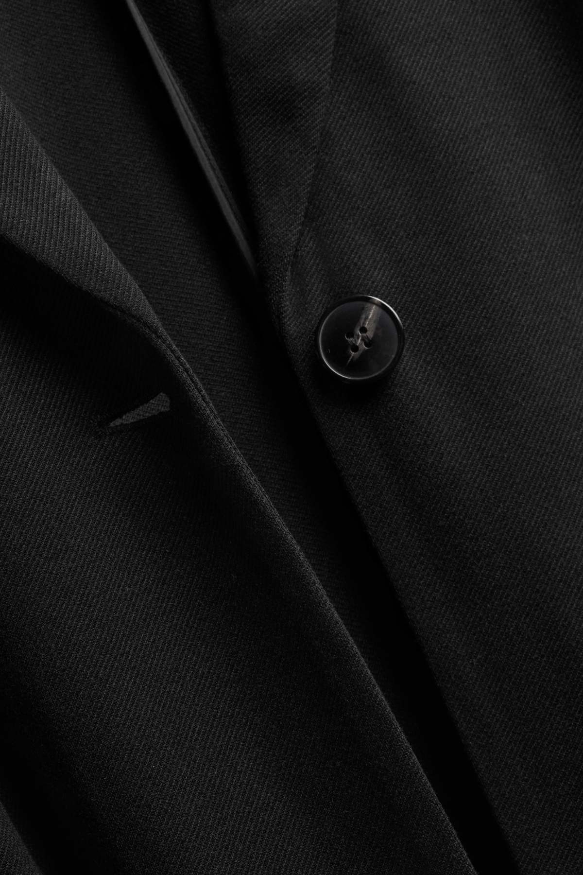 Long blazer - curvy fit - black