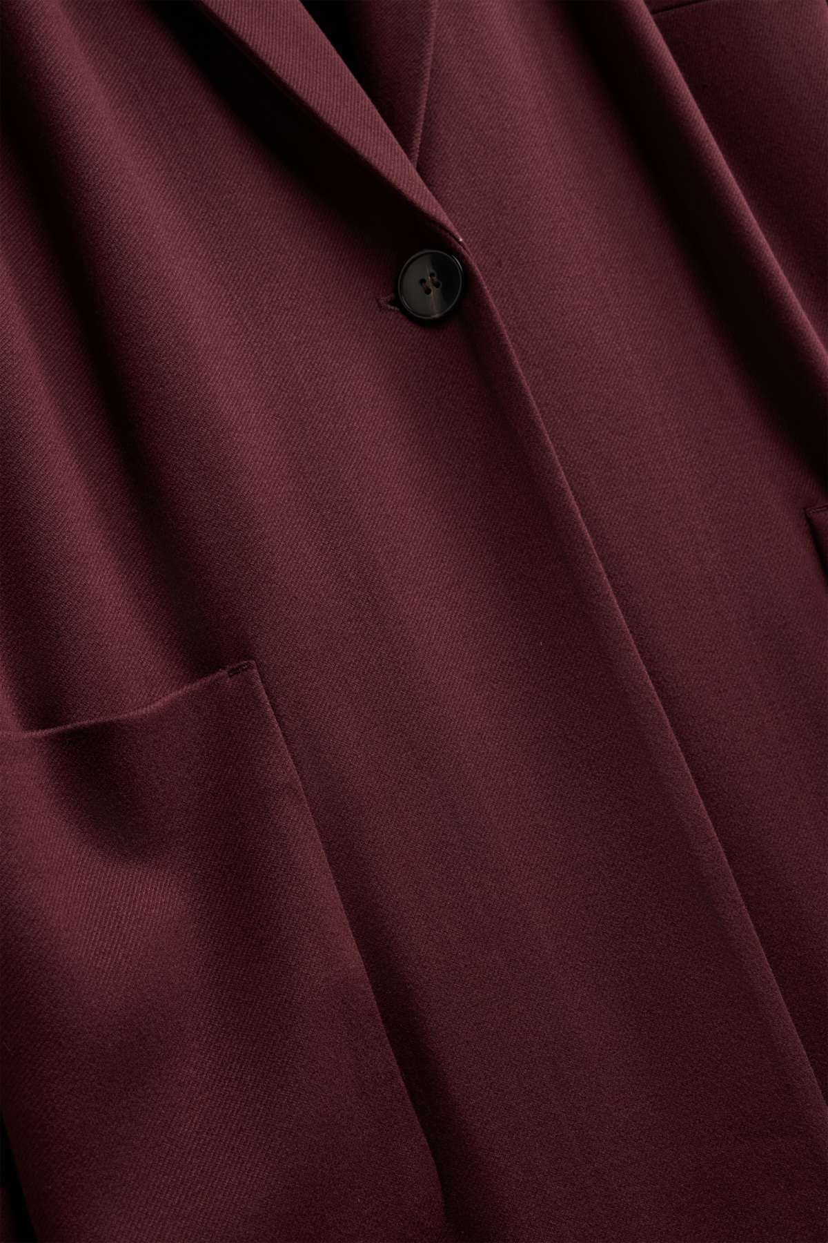 Long blazer - curvy fit - bordeaux