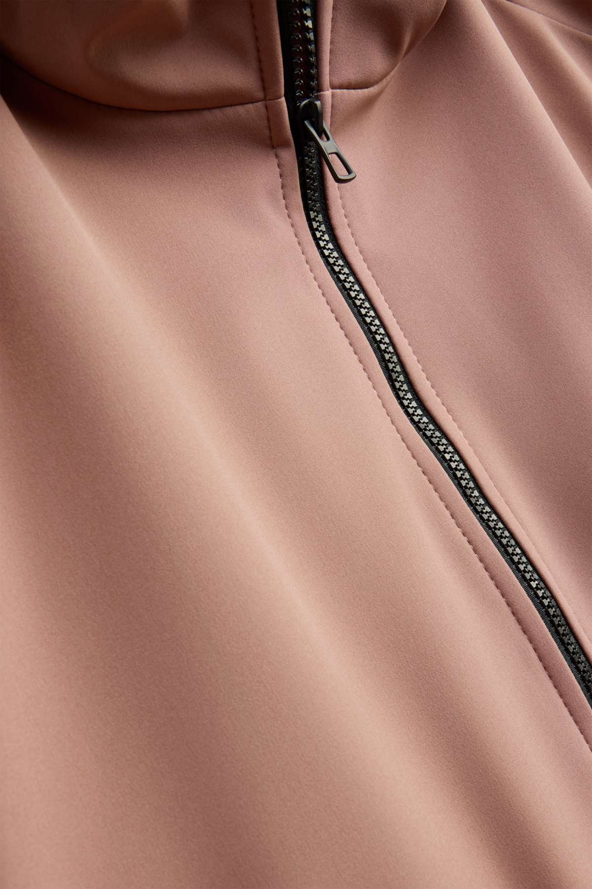Softshell jacket with hood - water-repellent - 4 Way Stretch - rose