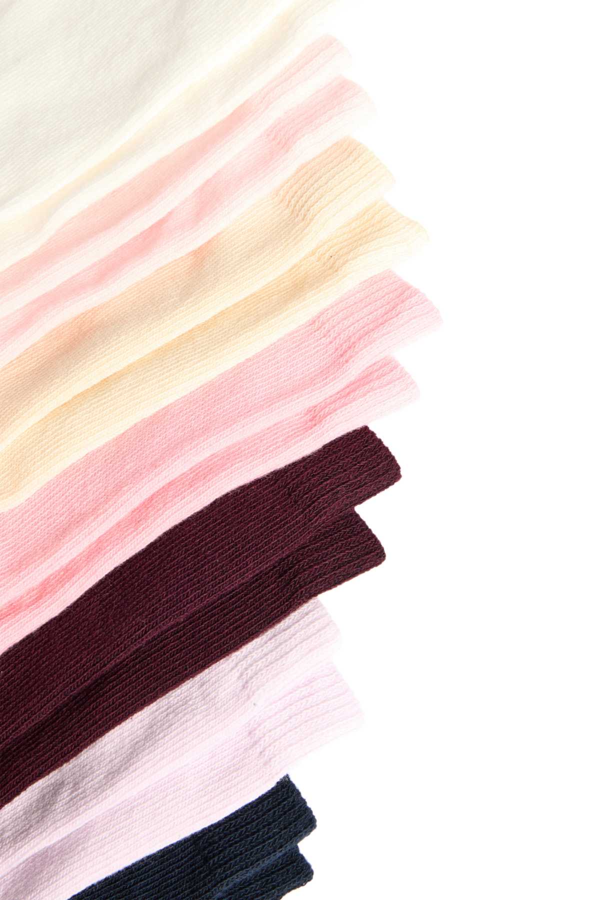 Multipack of 7 - socks - brown / yellow