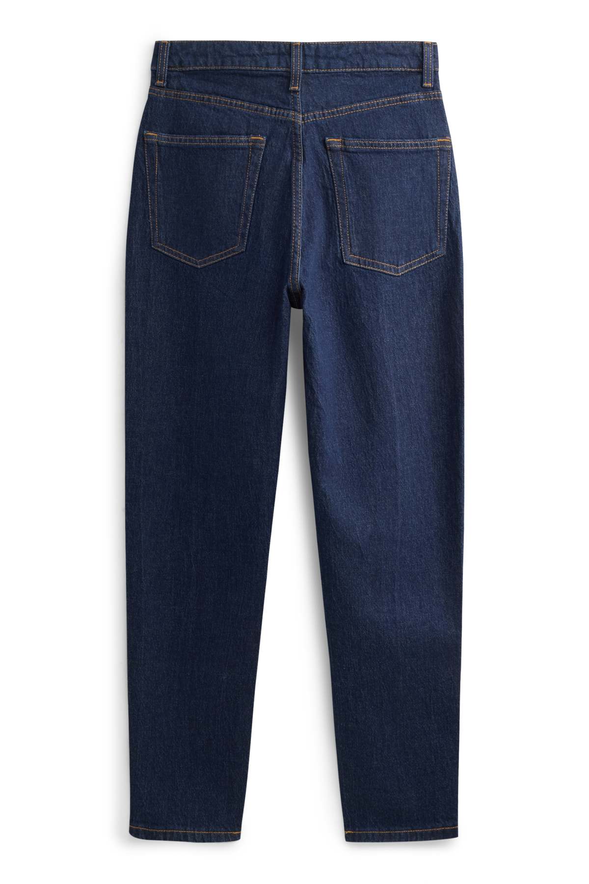 Mom jeans - high waist - LYCRA® - denim-dark blue