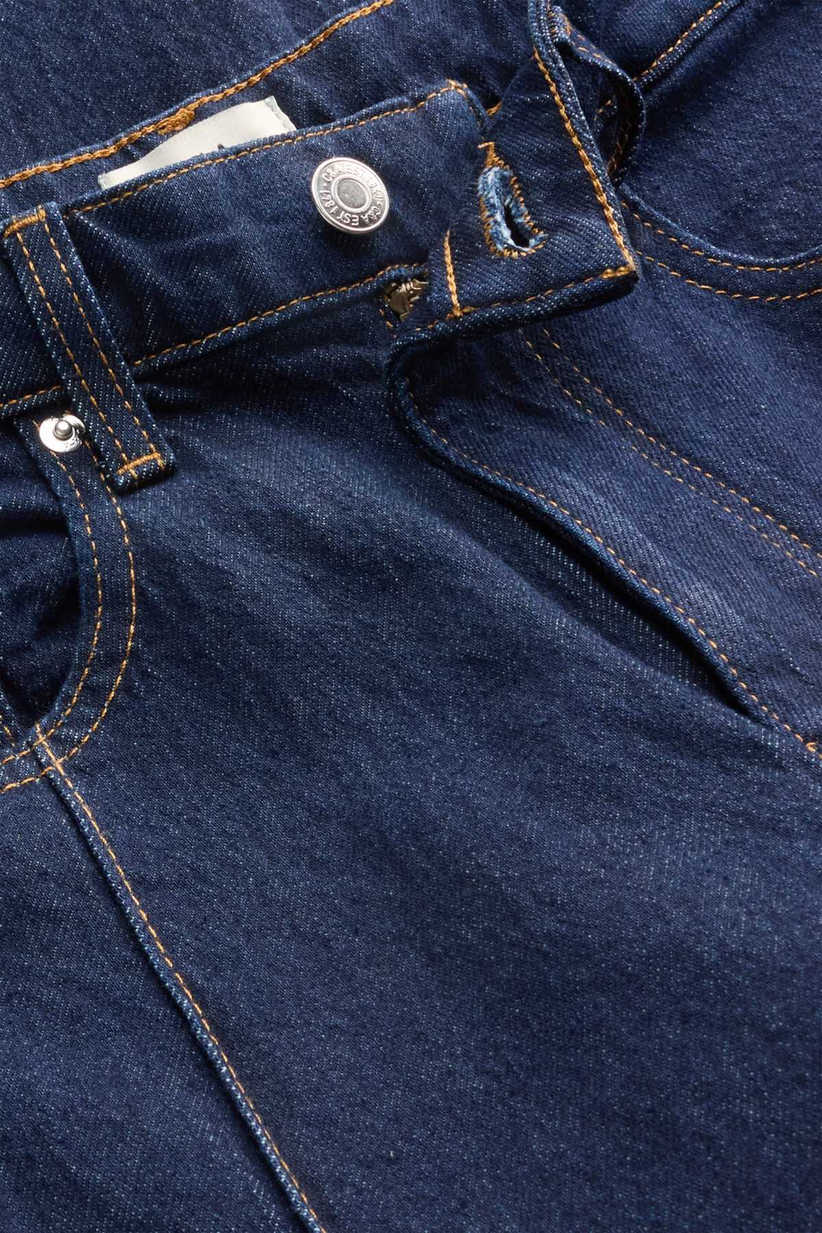 Mom jeans - high waist - LYCRA® - denim-dark blue