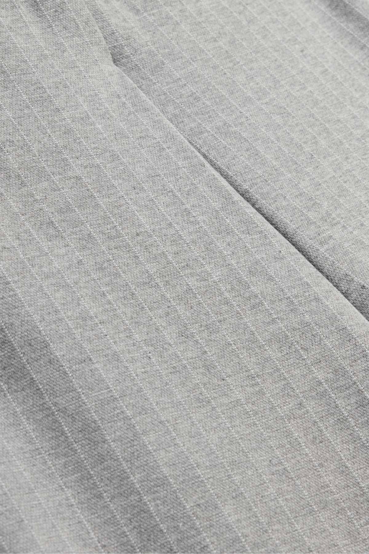 Joggers - pinstripes - gray-melange