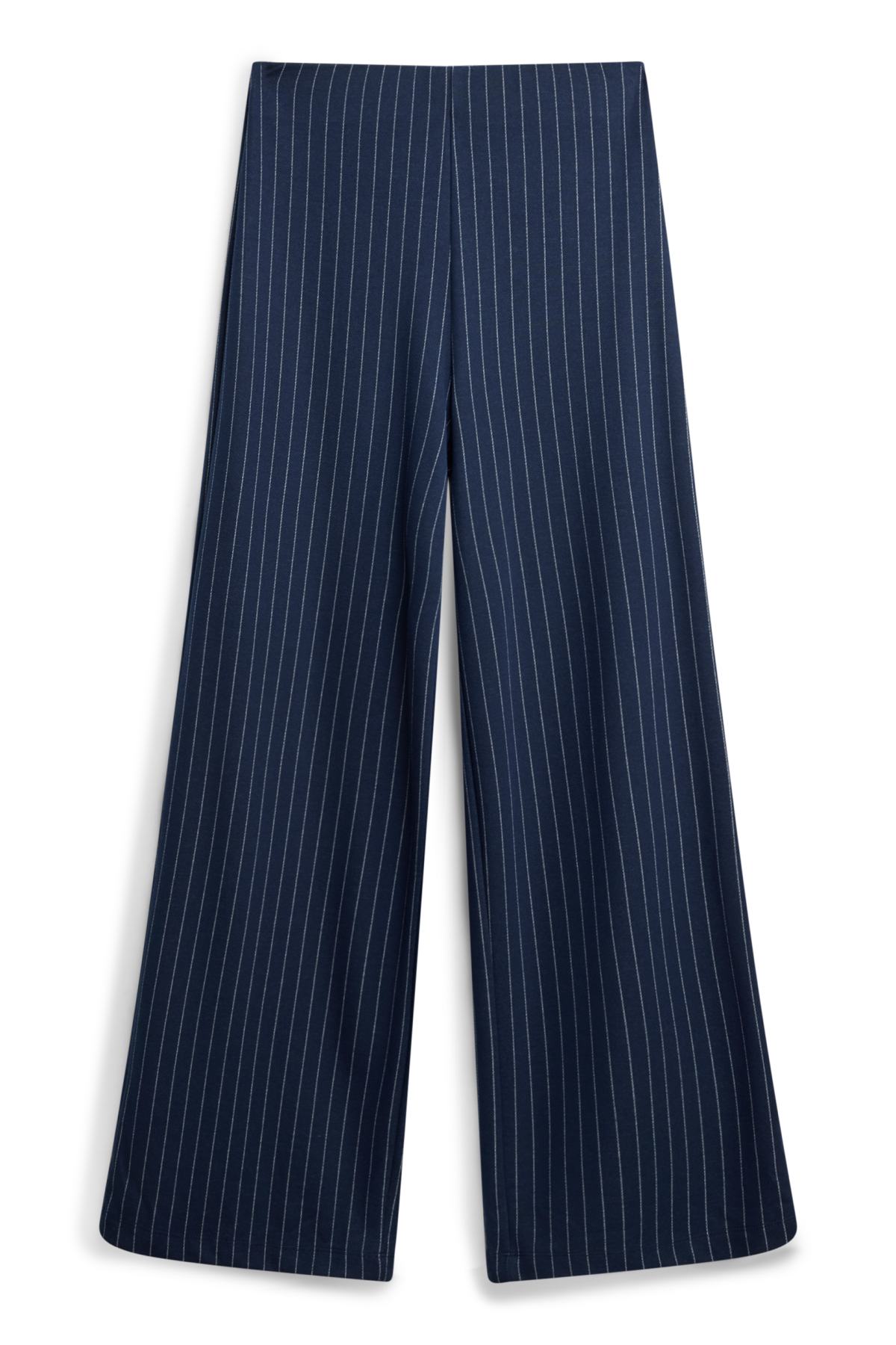 Joggers - pinstripes - dark blue / white