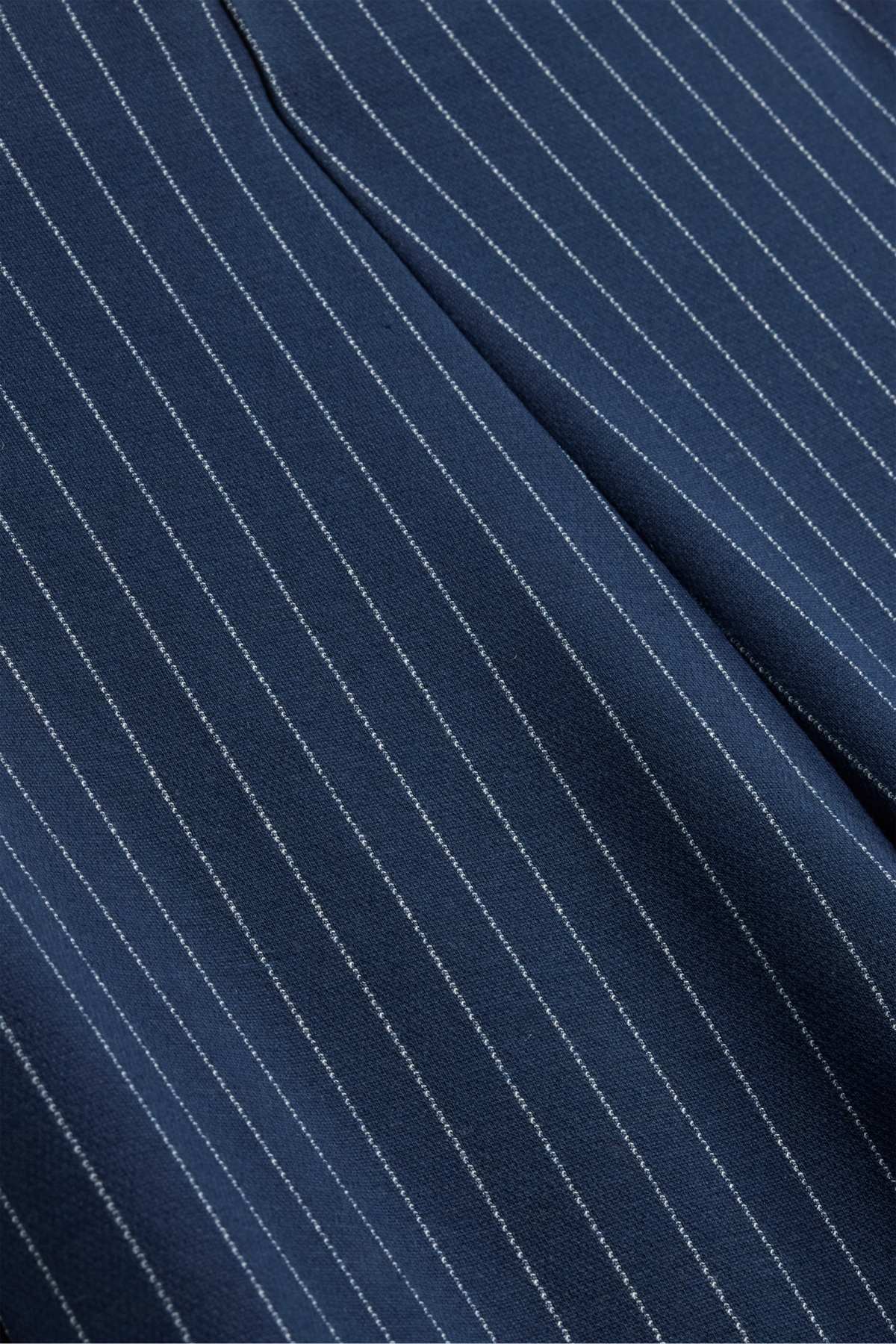 Joggers - pinstripes - dark blue / white