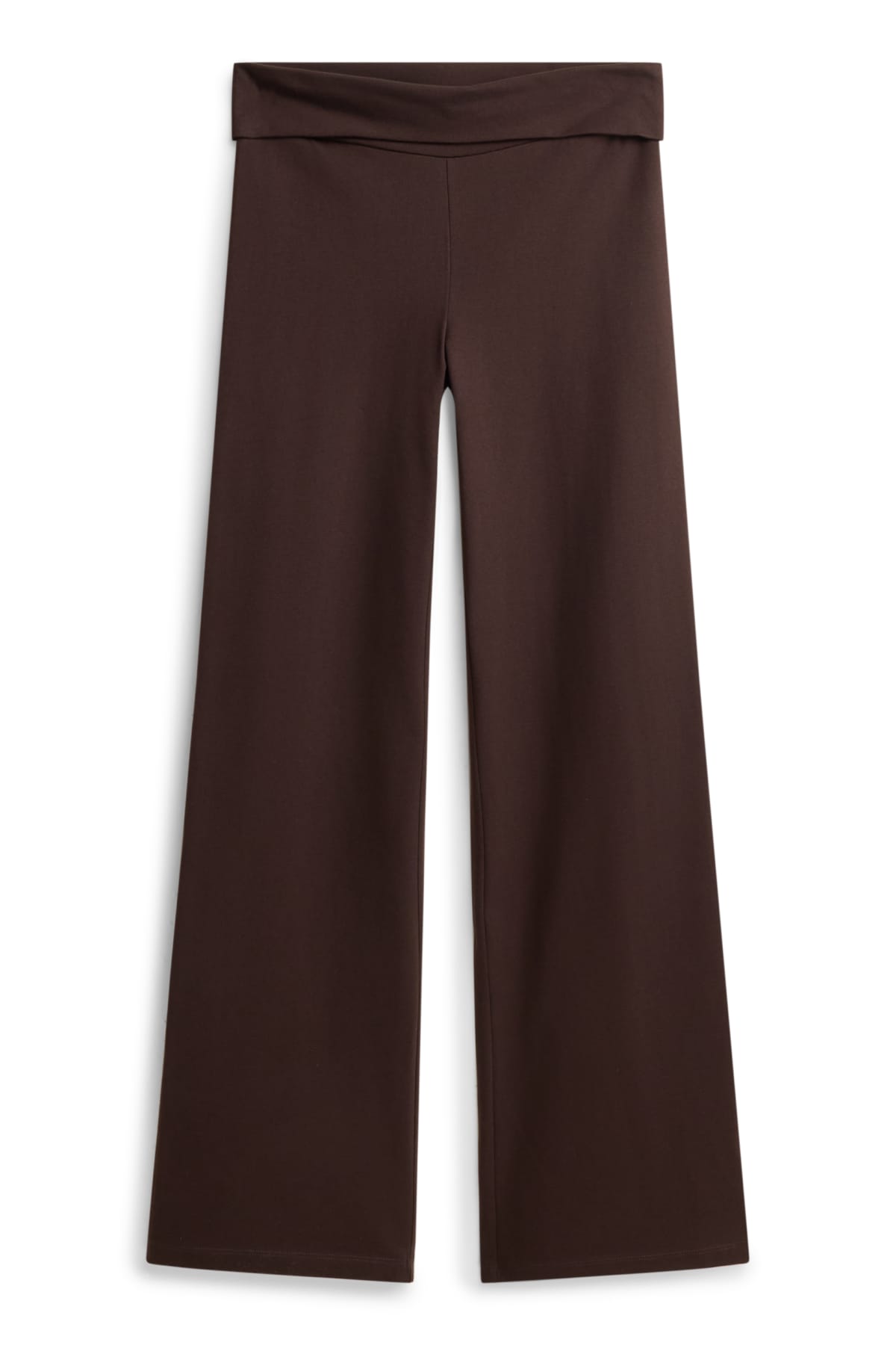 Straight leggings - dark brown