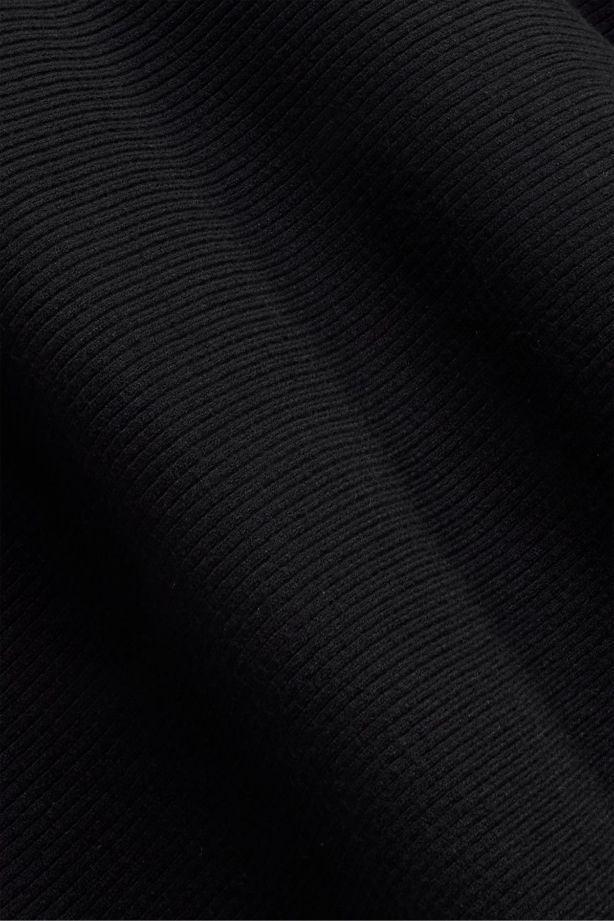 Jumper - ribbed - black