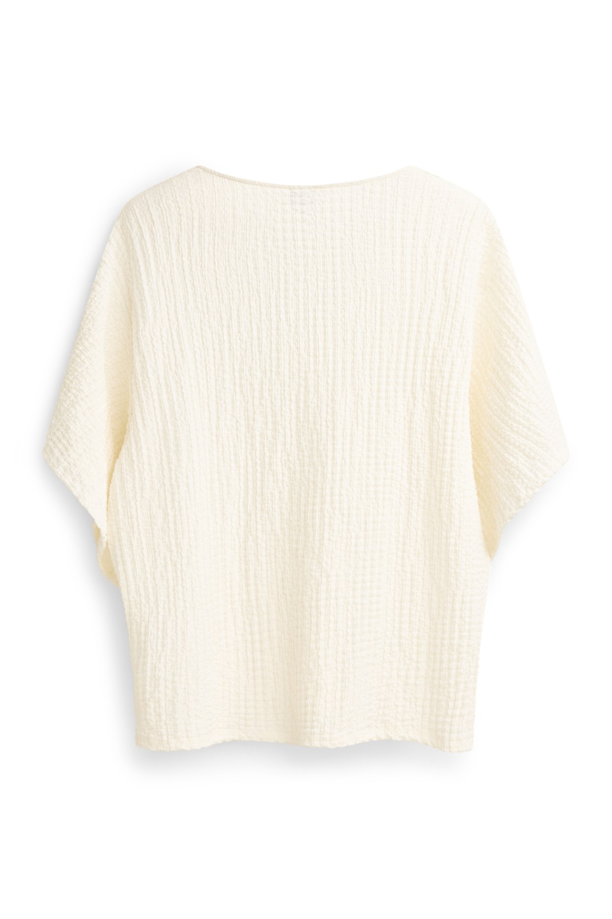 V-neck T-shirt - regular fit - cremewhite