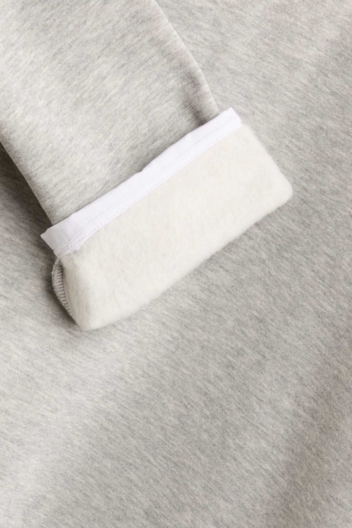 Sweatshirt - 2-in-1 look - light gray