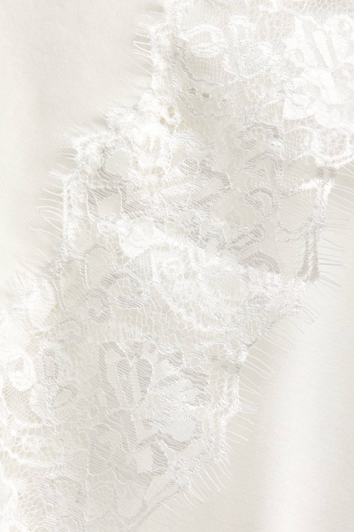 T-shirt - curvy fit - white